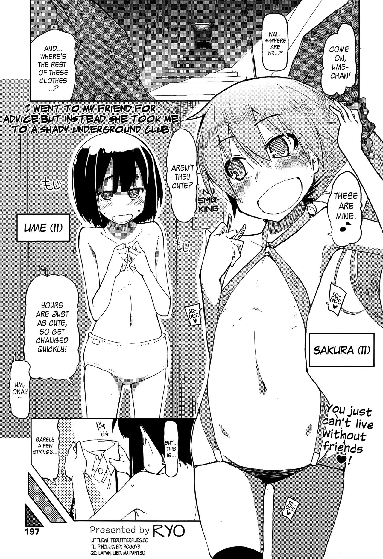 Tomodachi ni Nayami o Soudan Shite Mitara Ayashige na Basho ni Tsurete Koraremashita. | I went to my friend for advice but instead she took me to a shady underground club. (COMIC Tenma 2014-07) [English] =LWB=