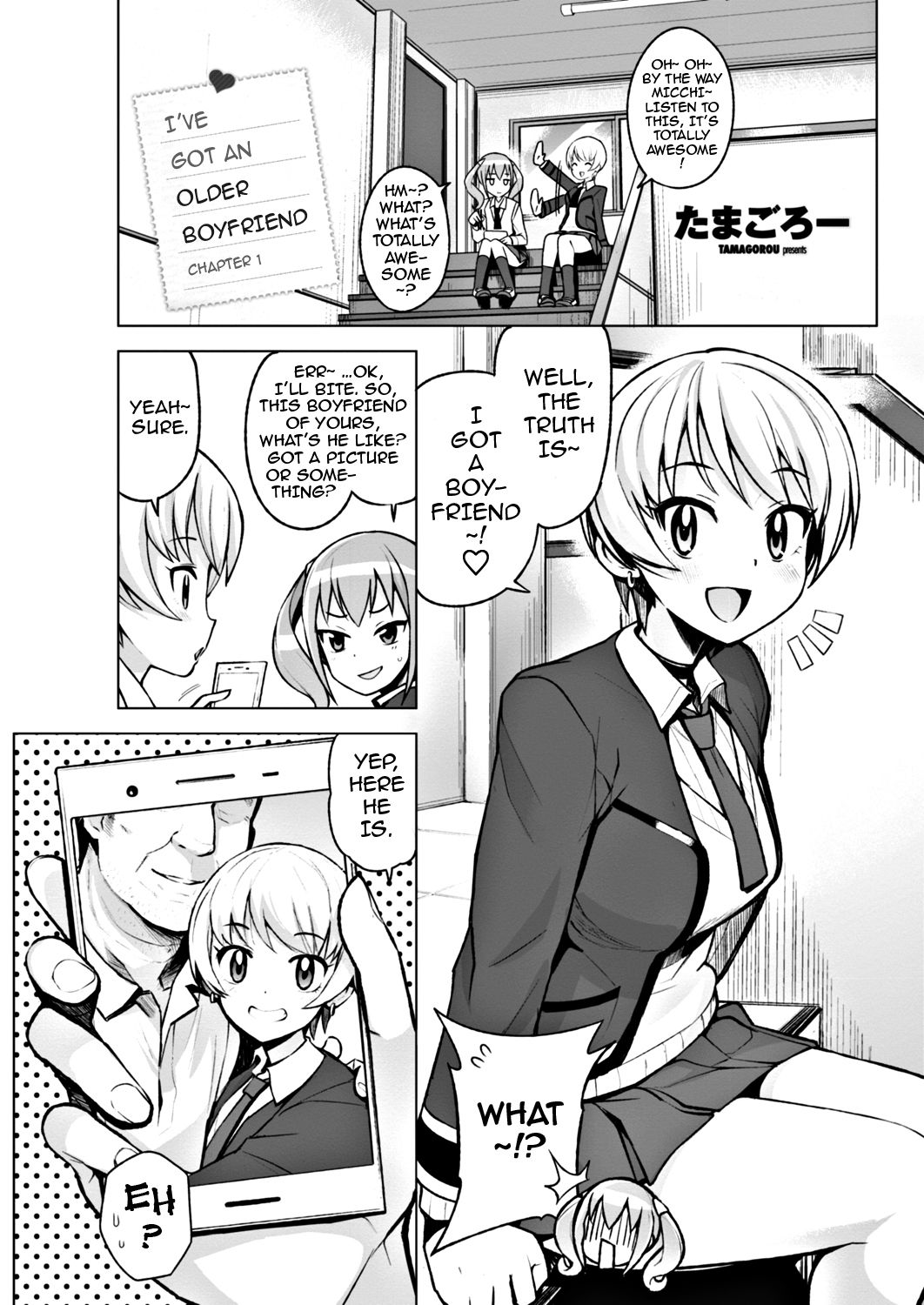 Toshiue no Kareshi Dekichaimashita | I’ve Got an Older Boyfriend Ch. 1