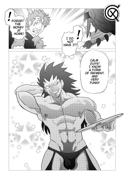 Gajeel getting paid
