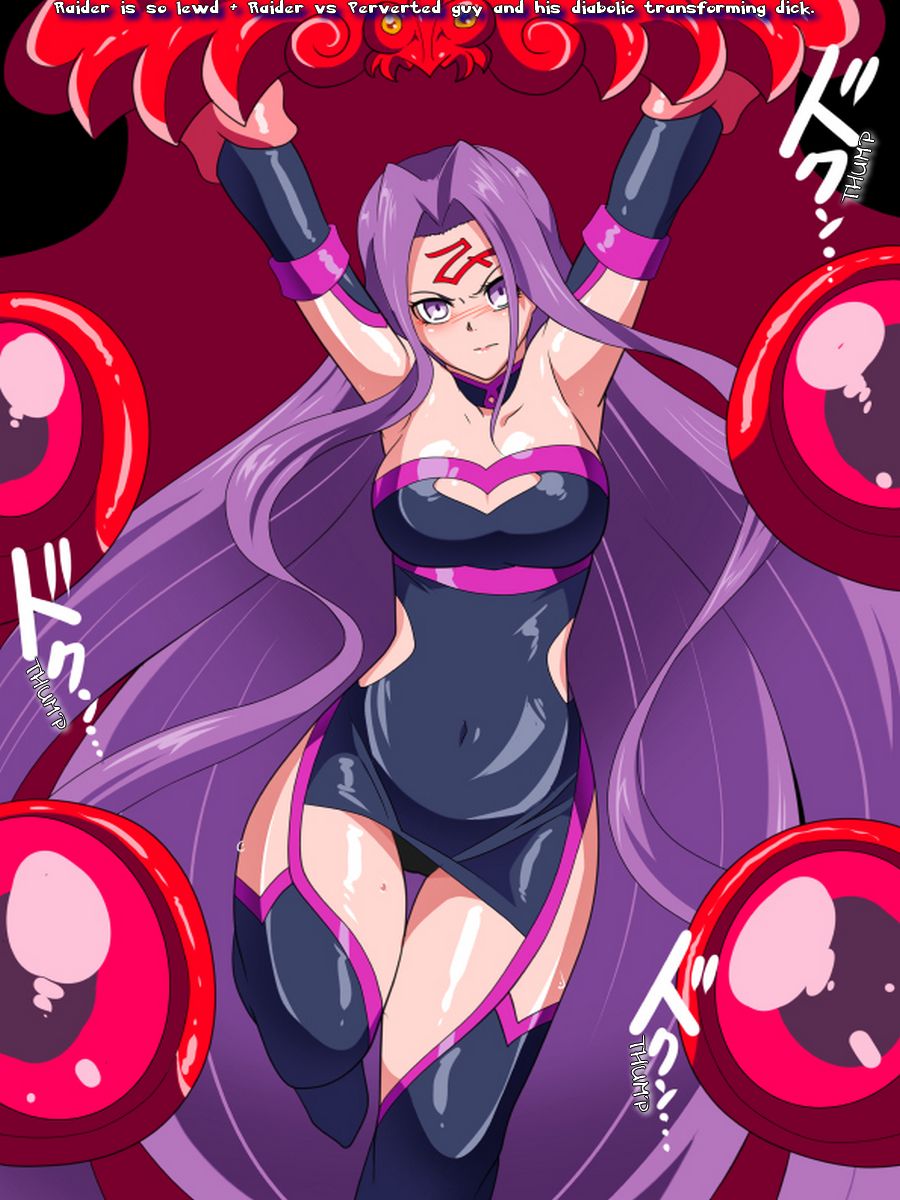 Rider-san wa Eroi + Rider VS HENTAI Onii-san Ma no Henkei Chinpo | Raider is so lewd + Raider vs Perverted guy and his diabolic transforming dick