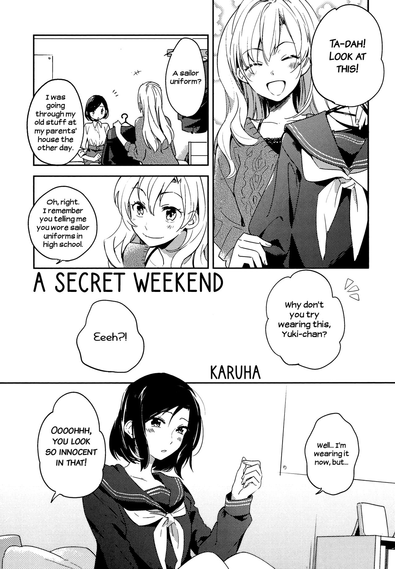 Naisho no Shuumatsu | A Secret Weekend