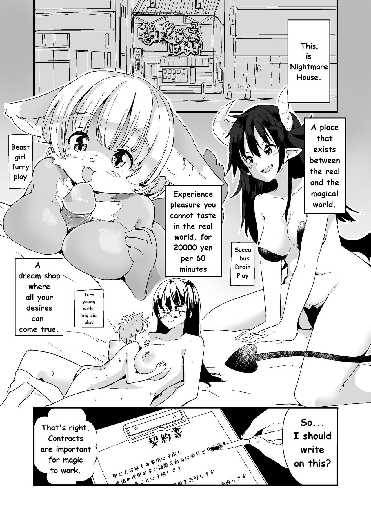 Nightmare House e Youkoso | Welcome to the Nightmare House