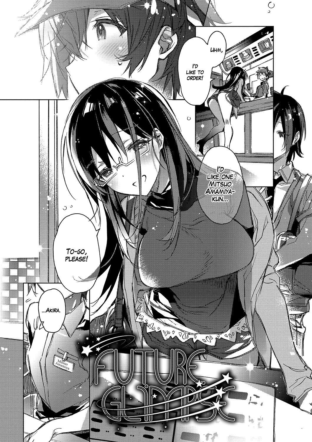 Mirai Chirari (Akai Ito ga Tsunagaru Anata to KISS ga Shitai.) [English] =White Symphony=