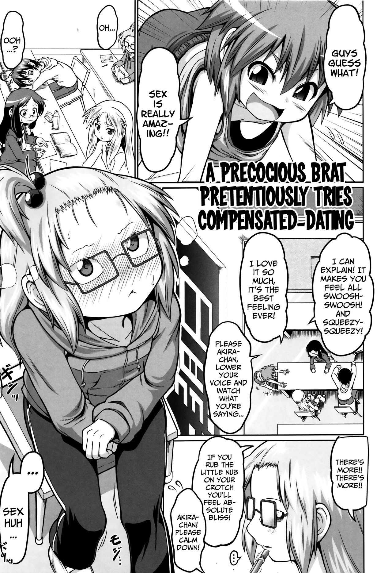 Masegaki ga Mie de Enkou o | A Precocious-Brat Pretentiously Tries Compensated-Dating