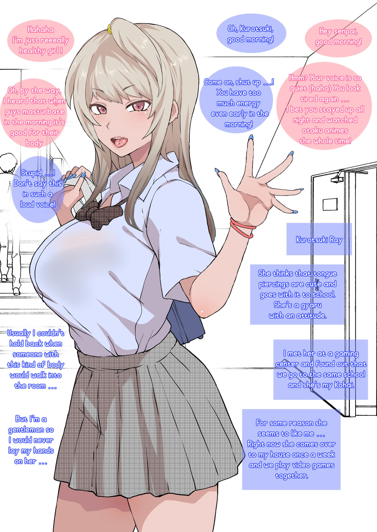 Otaku no Boku to Iikanjidatta Kuro Gal Kouhai o Netorareru Mini