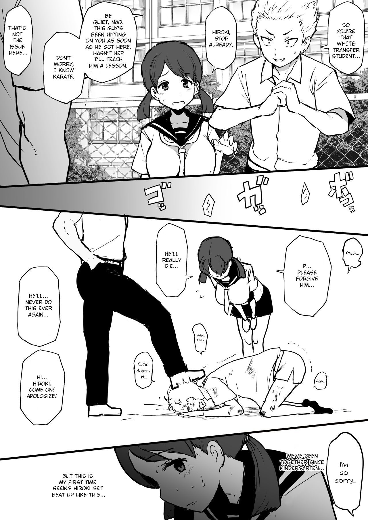 Kokujin no Tenkousei NTR ru - Complete