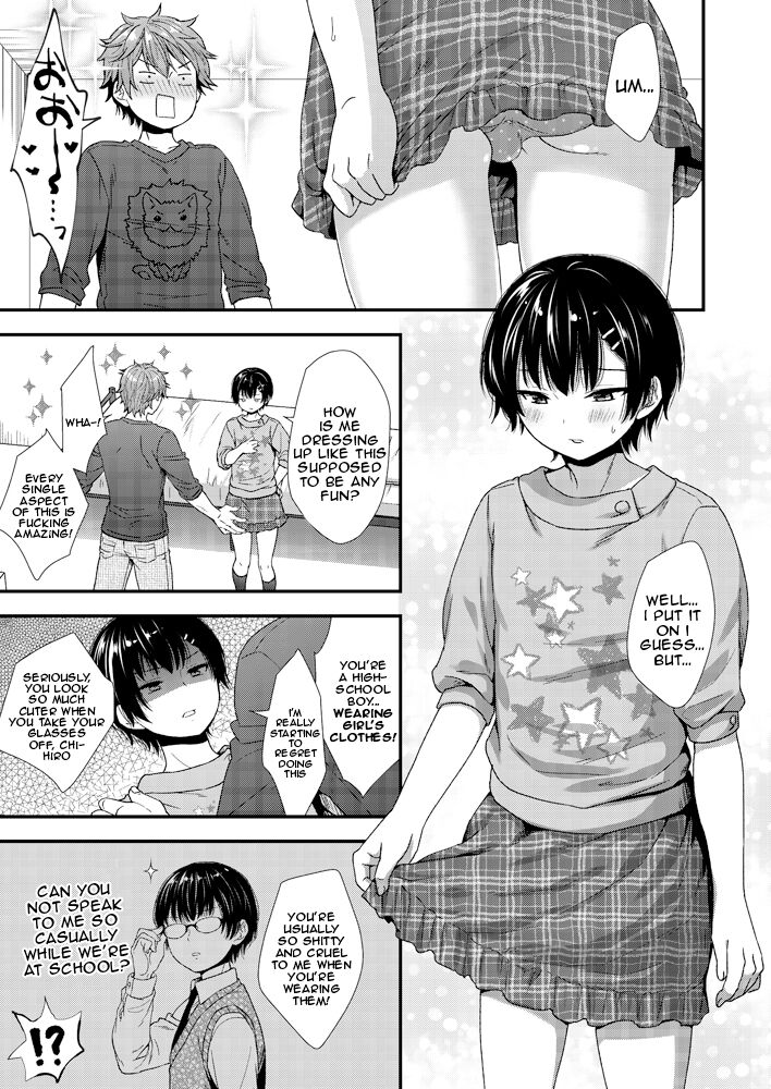 My Junior is Really Small [Crossdressing] | Kouhai-kun wa Kanari Choroi