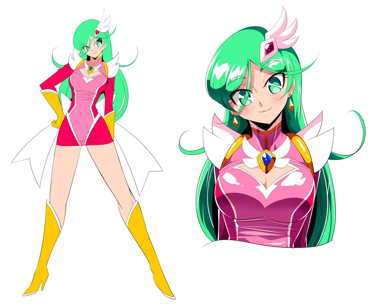 Psycho Lady Meteor ver.4 VS Female Arachnid Type Depsycho