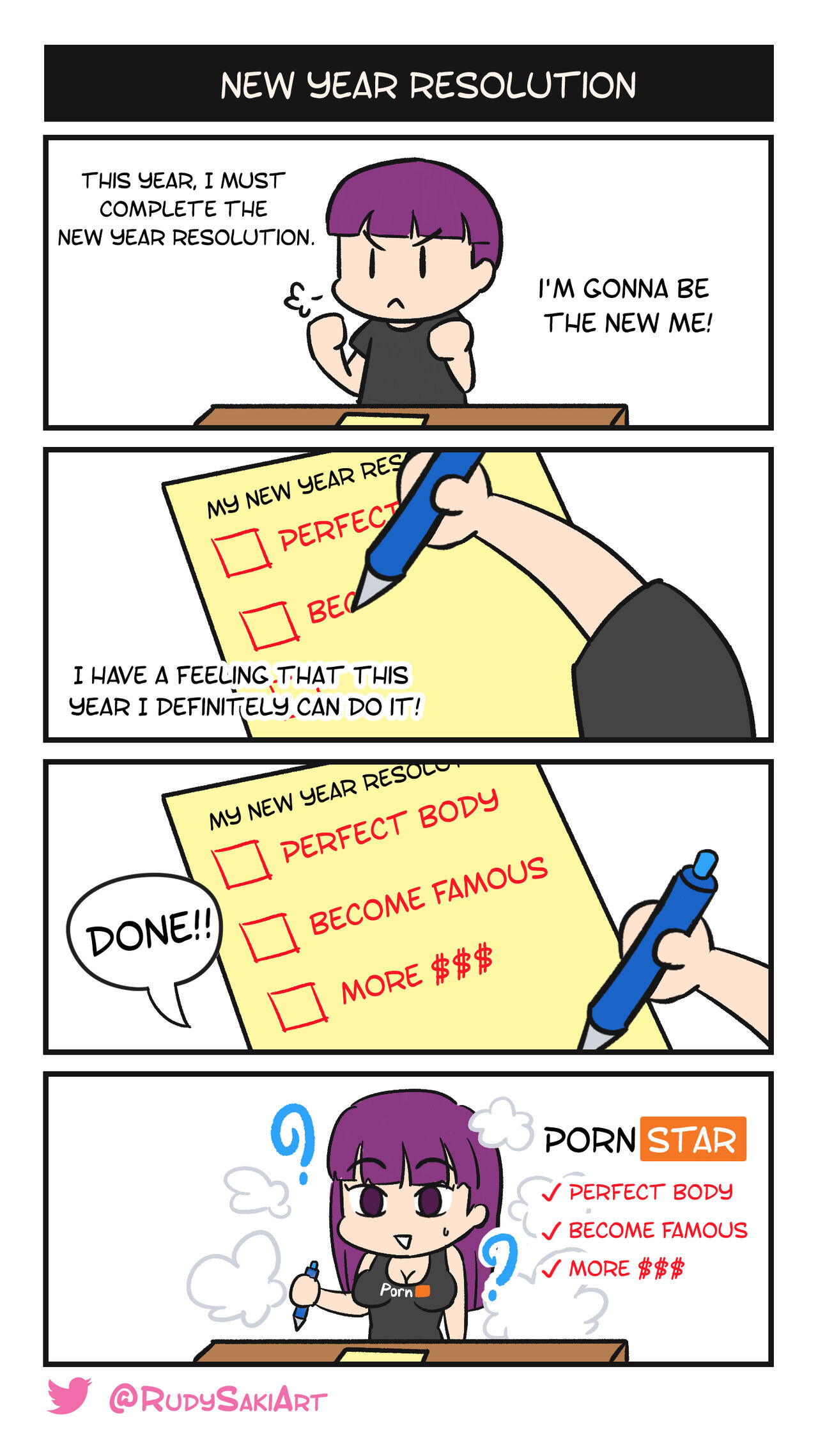 Genderbent Gag Comic