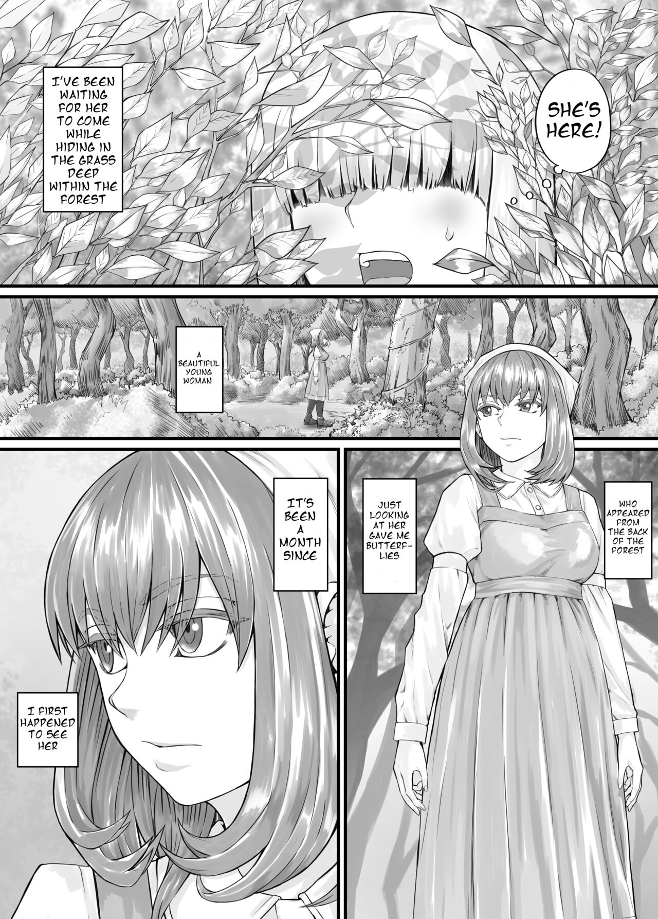 お姉さんにおしっこを見せてもらえる漫画 ch.1-6 (English Version）