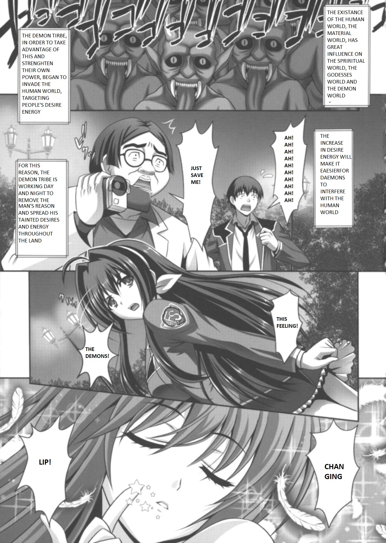 Nerawareta Megami Tenshi Angeltear ~Mamotta Ningen-tachi ni Uragirarete~ THE COMIC Ch. 1-7