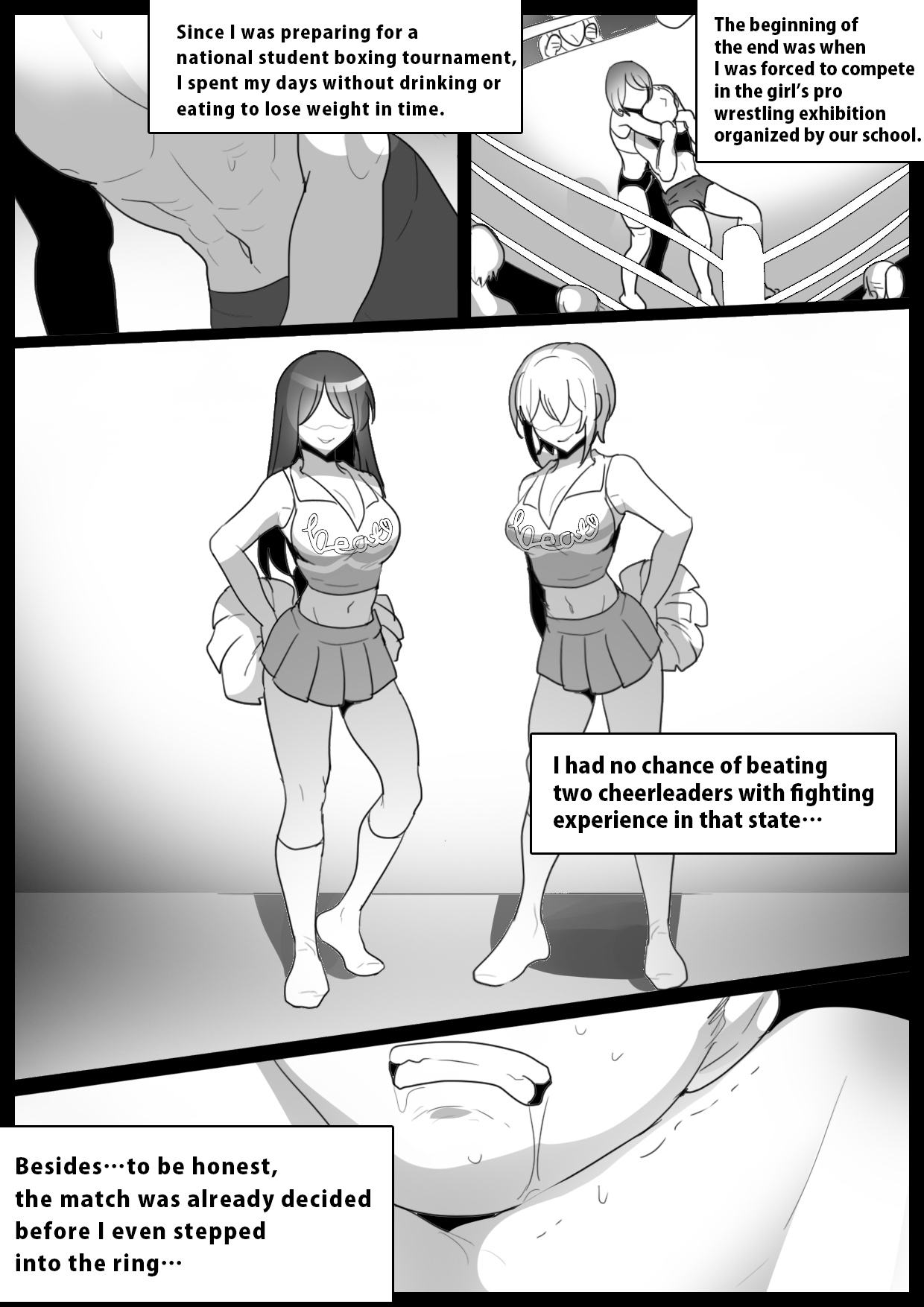 Cheerleaders Corrupt Me Into Their Masochistic Sandbag