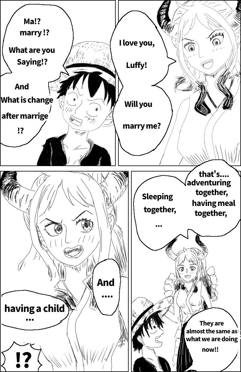 Luffy×Yamato