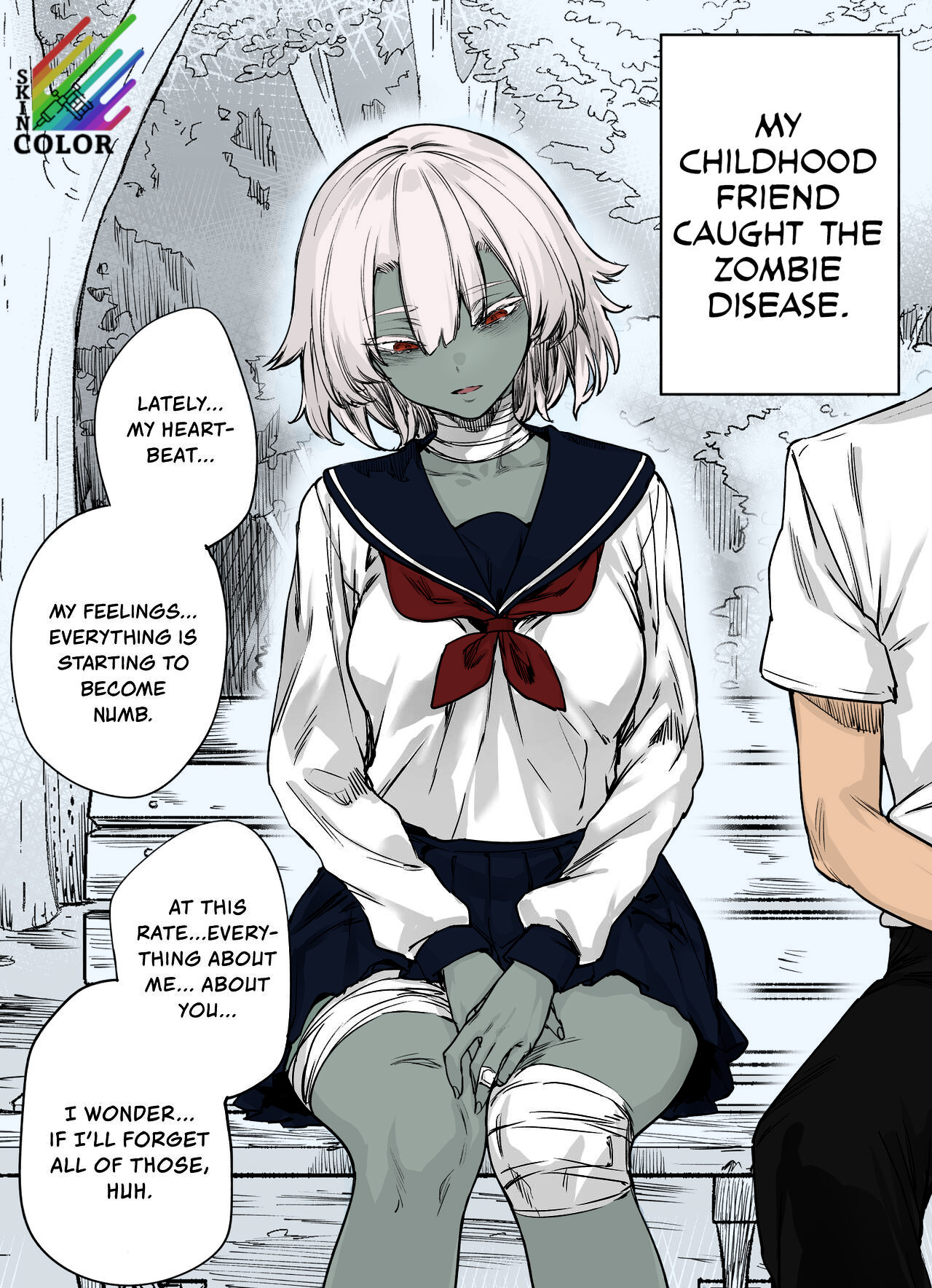 Zombi-Kei Osananajimi-chan ni Sei no Jikkan o Oshierarechau Manga | A Manga About Teaching My Zombie Childhood Friend The Real Feeling of Sex