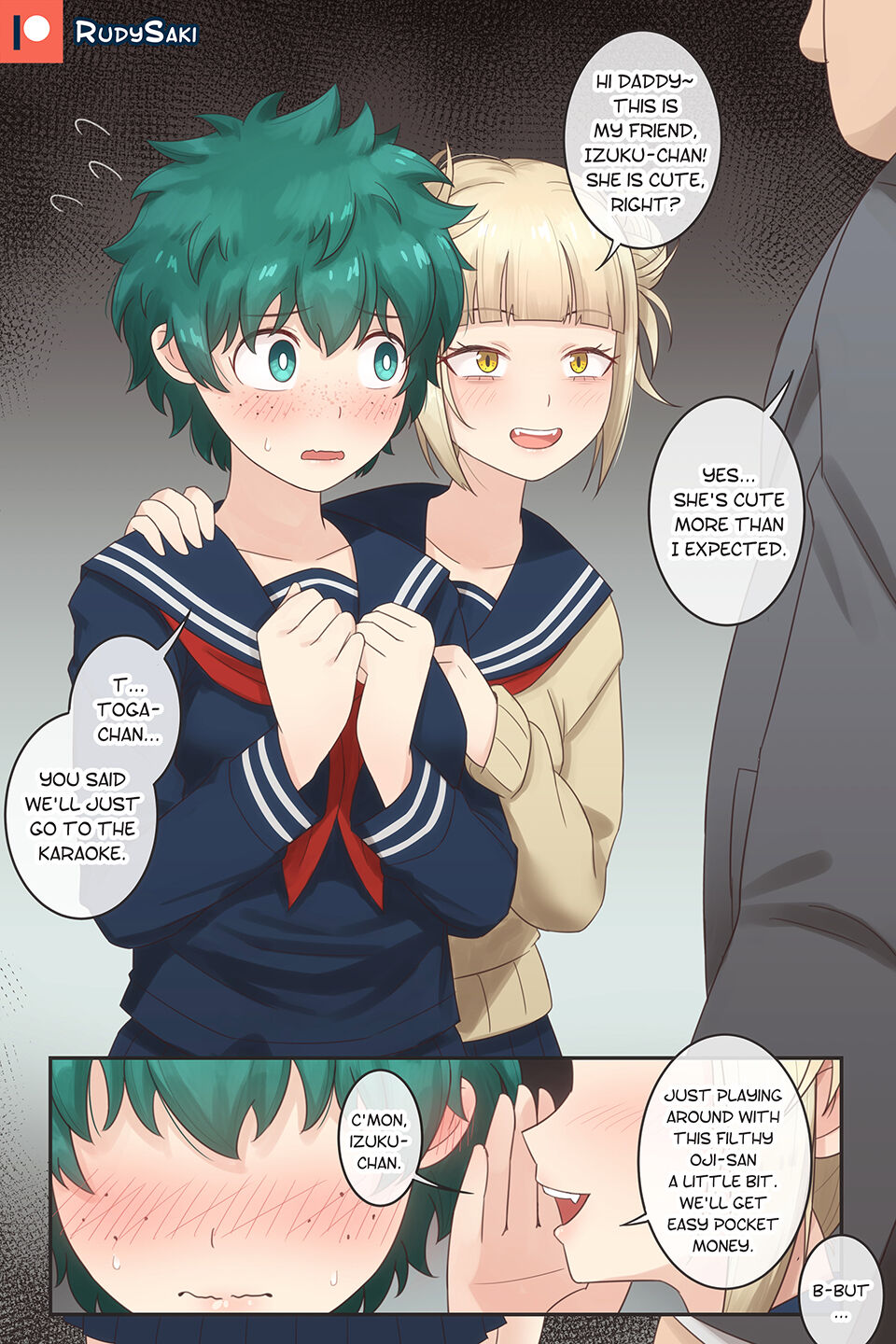 Deku and Toga