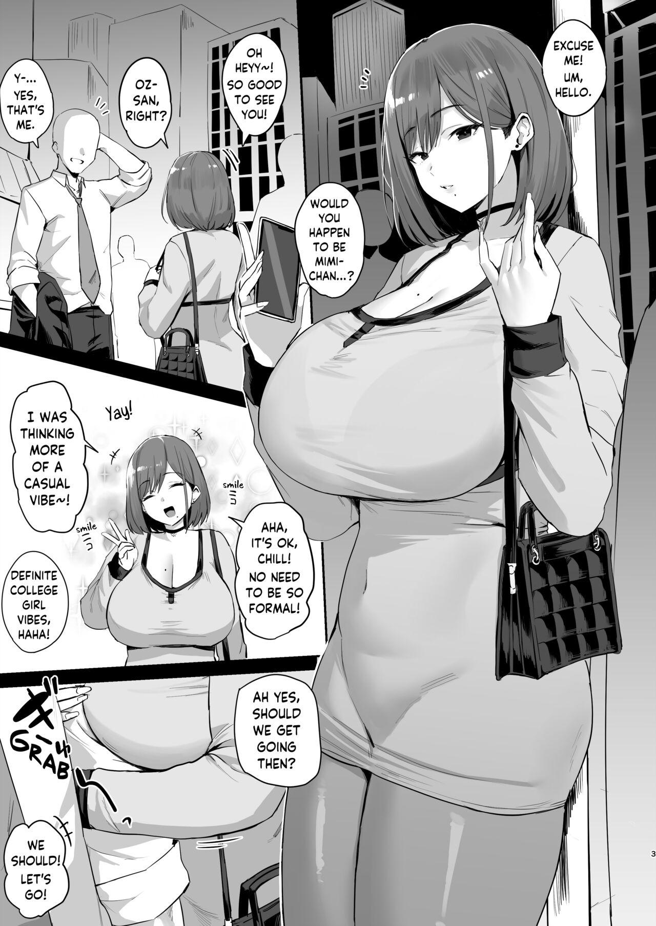 Papakatsu JD, Ochinpo Yuuryou Bukken o Mitsukeru. | College Sugar Baby - On the Market for Some Prime Daddy Dick