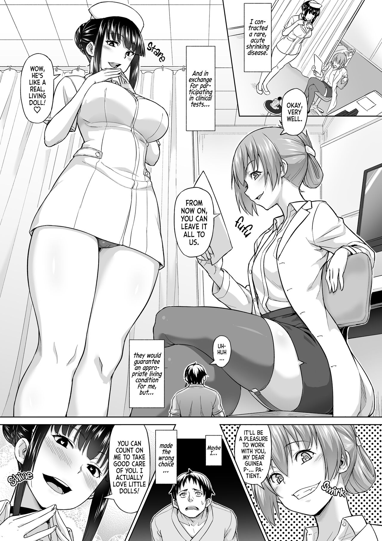 Shukushou Byoutou 24-ji | Shrinking Disease Ward 24-hours