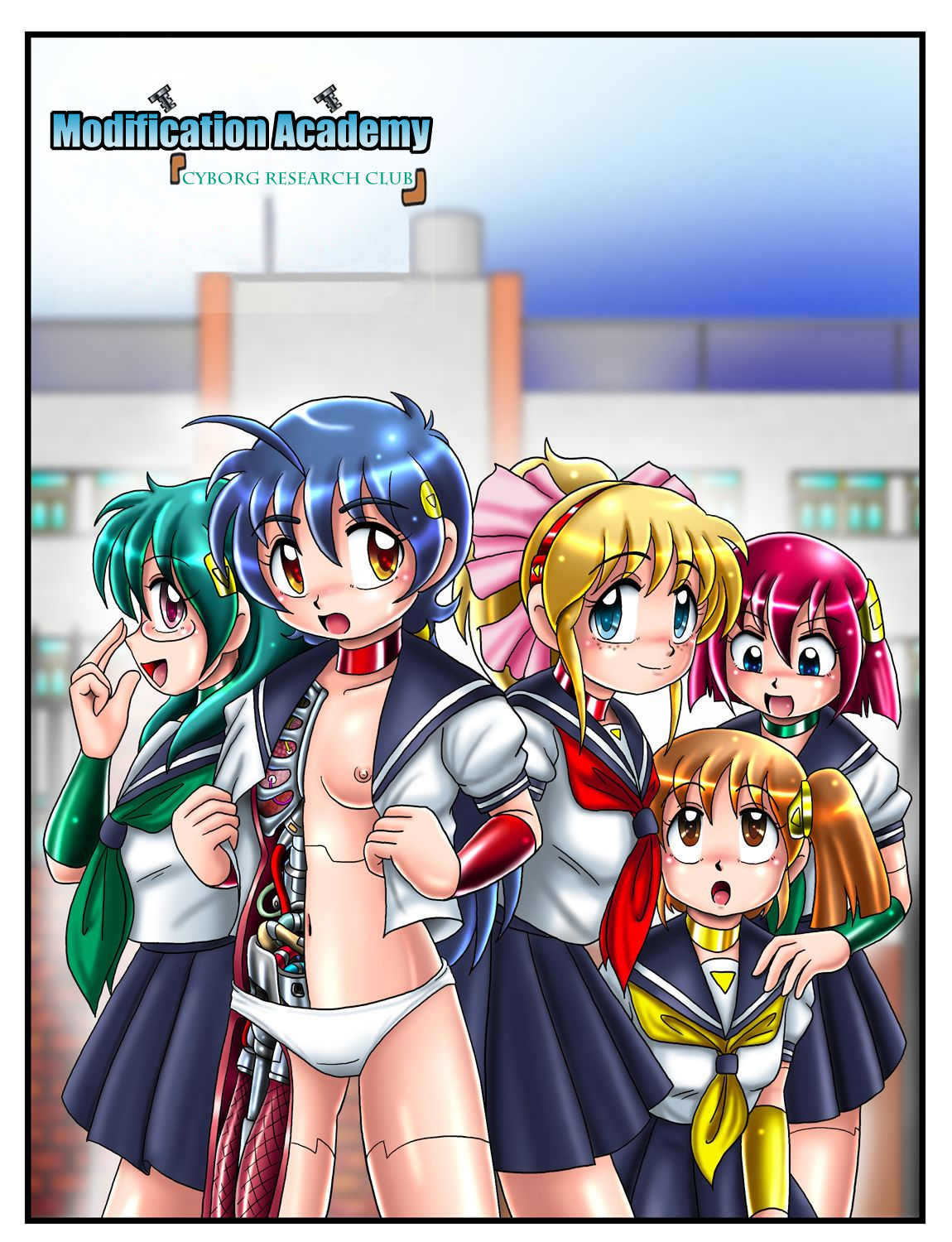 Kaizou Gakuen "Cyborg Kenkyuubu" | Modification Academy - Cyborg Department [English] =LWB=