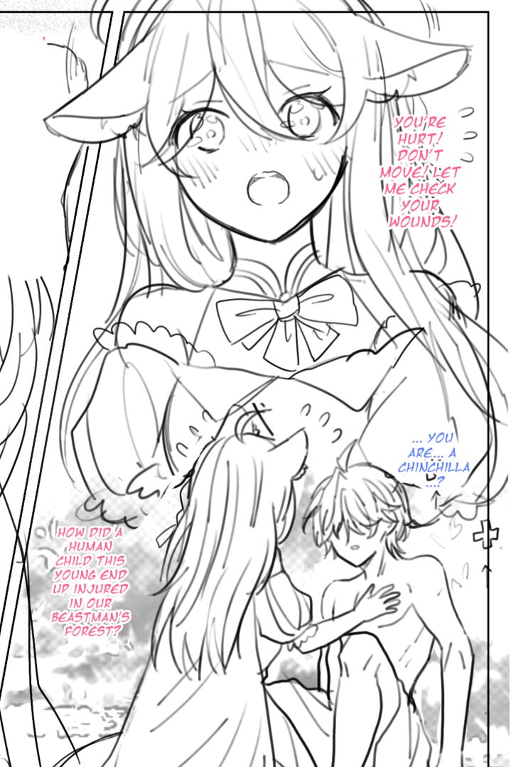 Alternative Universe - Abandoned Puppet Warlock and Chinchilla Maiden