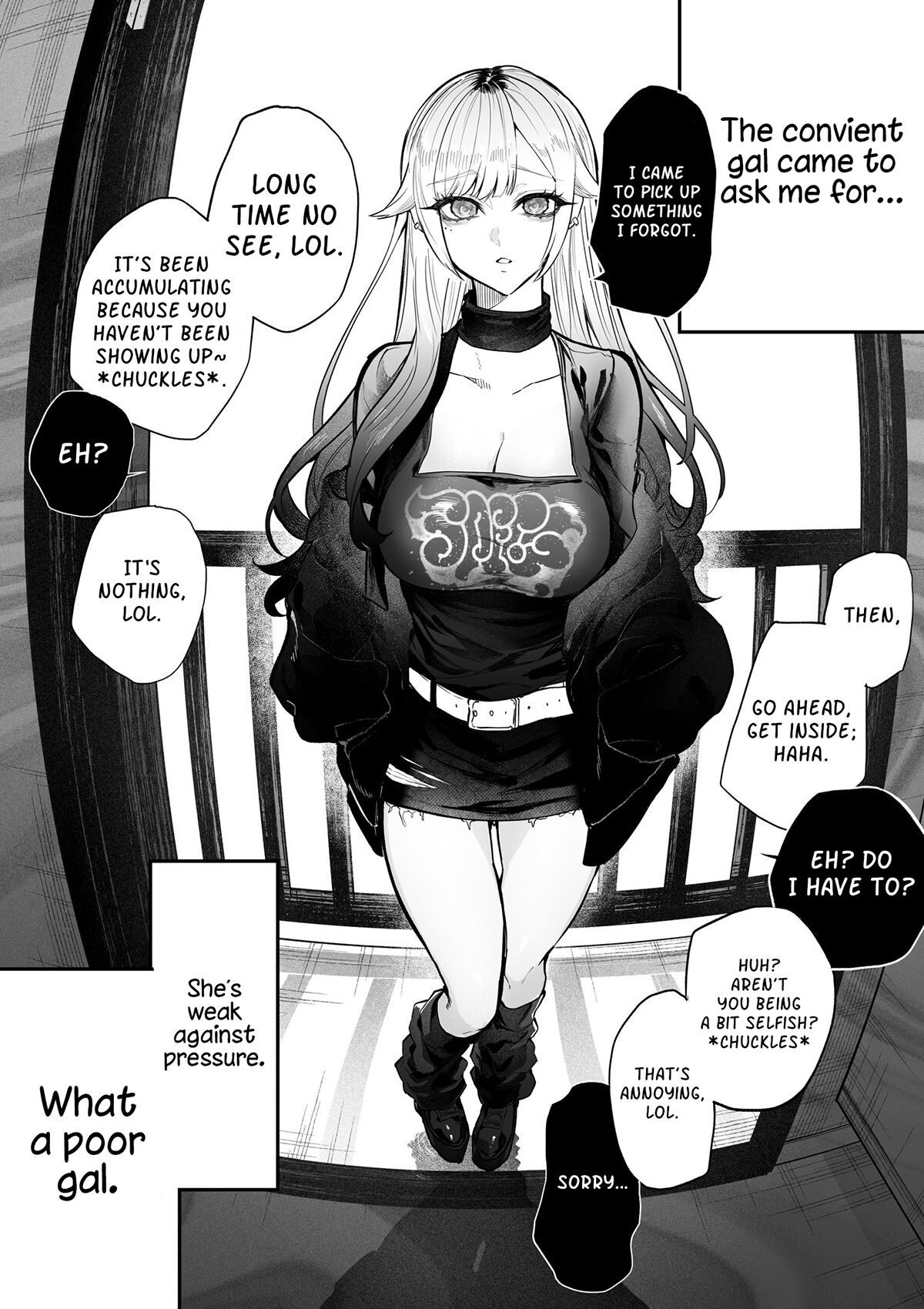 The Day I Decided to Make My Cheeky Gyaru Sister Understand in My Own Way (Chapter 3) - The Convenient Gal