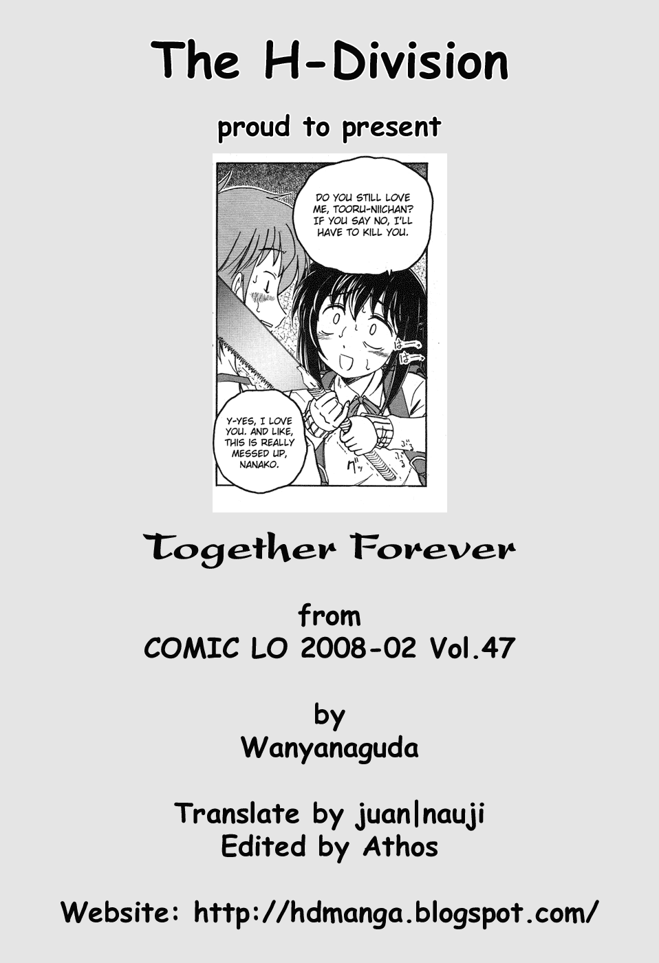 Zutto Issho | Together Forever (COMIC LO 2008-02) [English] =HD=
