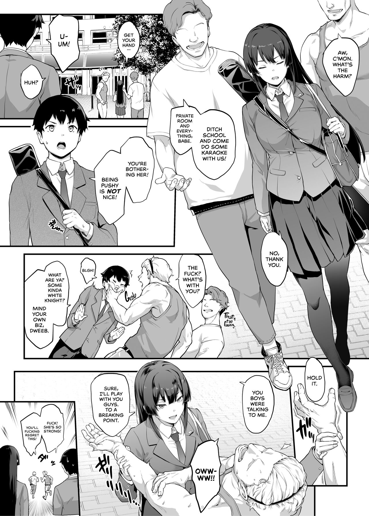 Kendoubu Shushou de Osananajimi no Bijin de Tsuyoi Boku no Kanojo ga, Charao ni Assari Otosareru Wake ga Nai | My Childhood Crush, the Fierce and Beautiful Kendo Club Captain, Would Never Fall for a Fuckboy