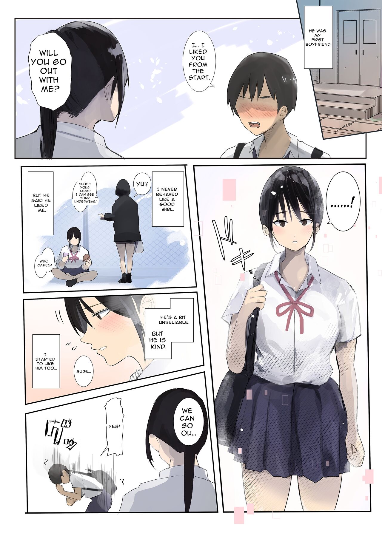 Kioku Soushitsu NTR - Kareshi no Shinyuu ni Hamerare Tsuzuketa 10-kakan -
