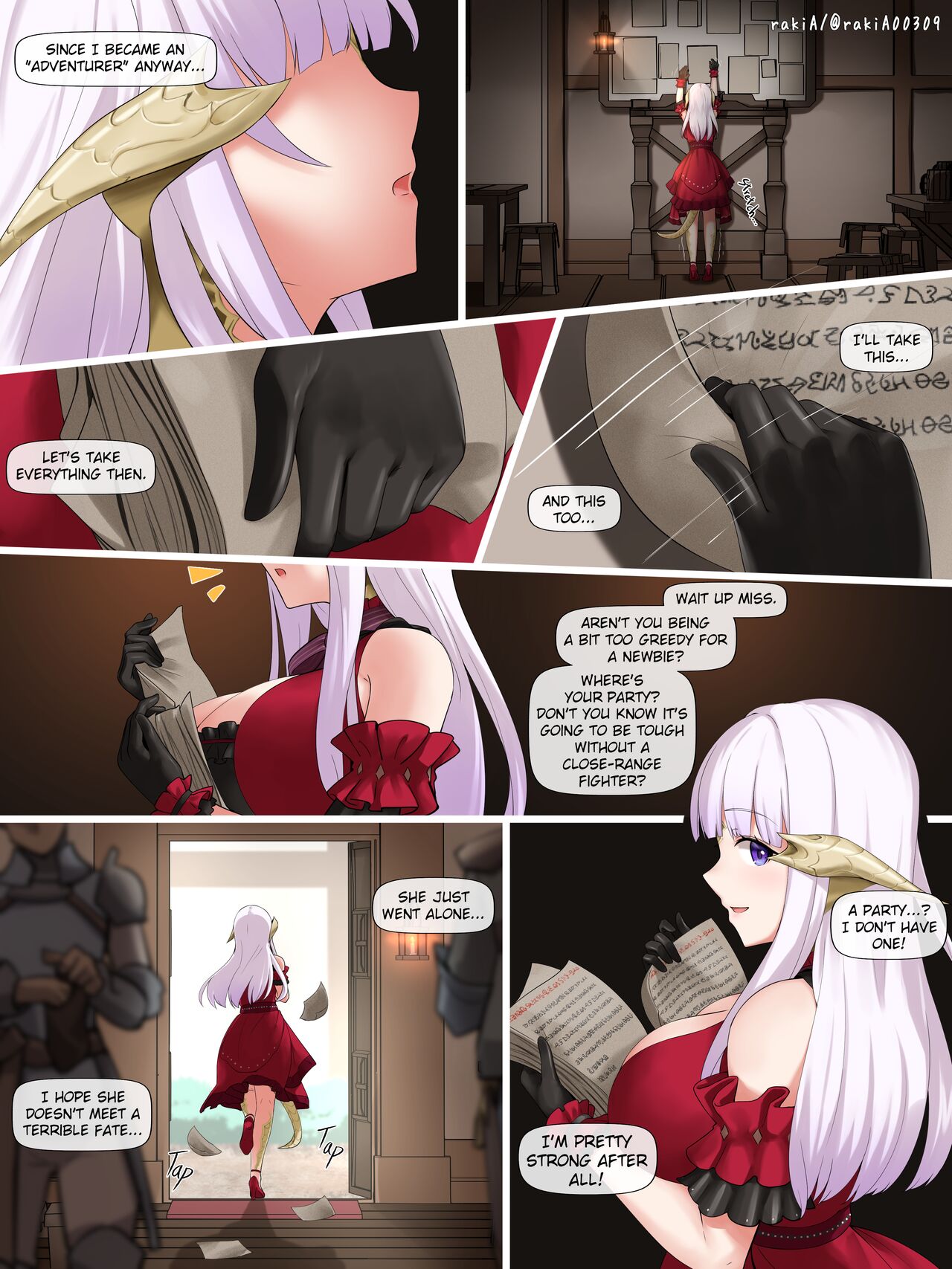 Lilith-chan (OC) ga Fantasy-fuu Sekai de Boukensha Gokko | Lilith-chan (OC) as an Adventurer in a Fantasy-Like World