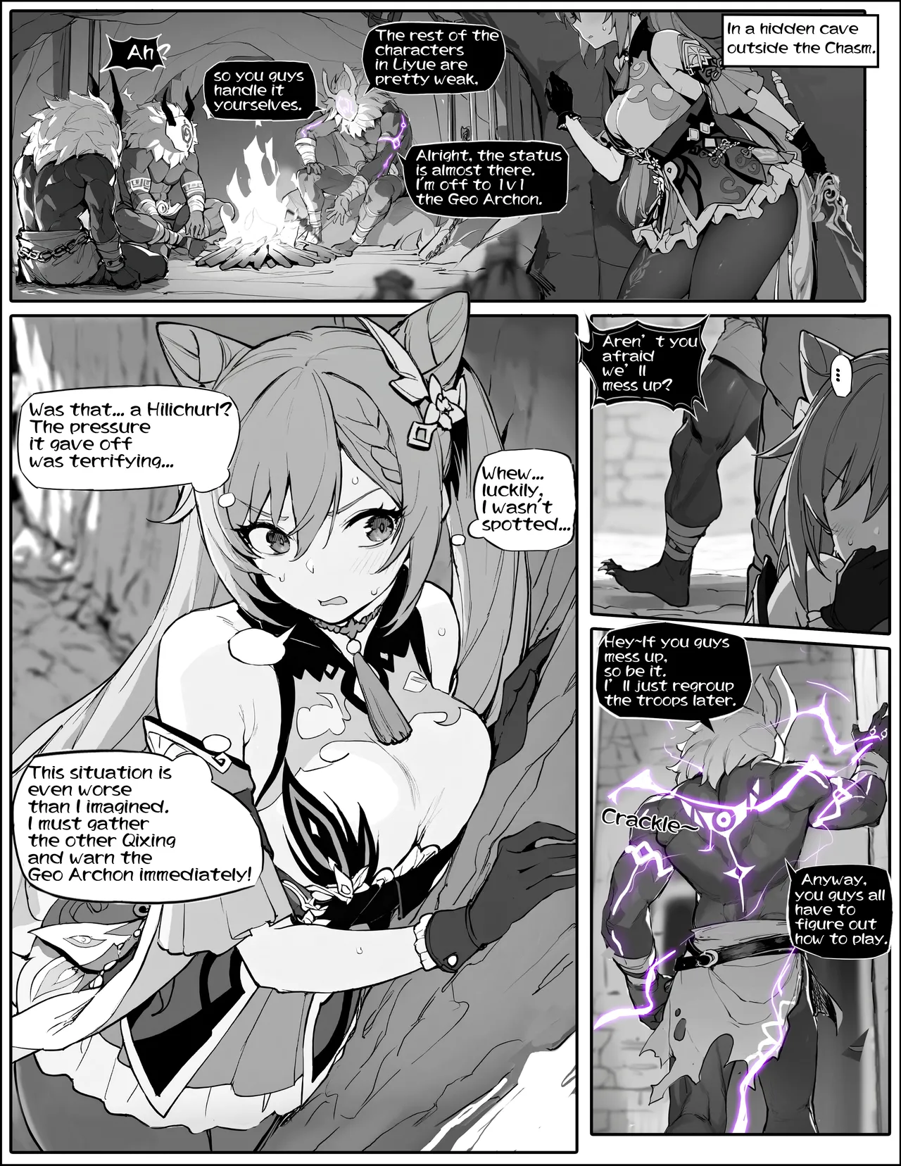 Sennyuu Shippai! Haramase Senyouki ni Sareta Keqing | Infiltration Failed! Keqing become a Sex Slave!