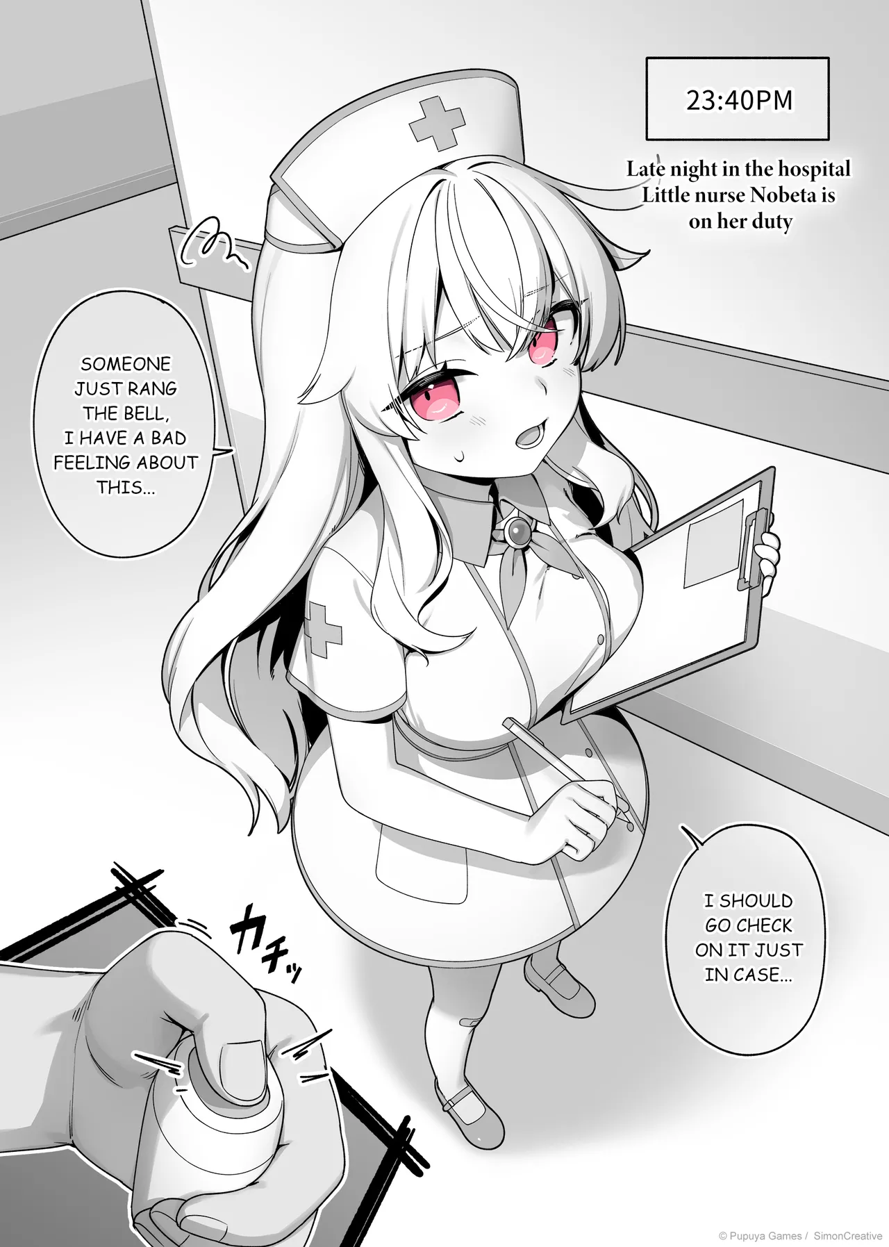 LIttle Witch Nobeta - Nurse Doujin - English