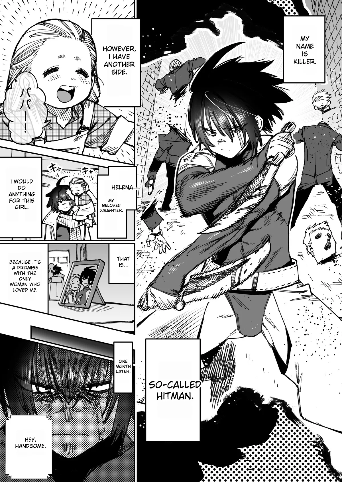 "Mesu Ochi" Sekai Saikyou no Koroshiya Self Mesu-ka Kaizou 1-11 | "The Strongest Assassin's self-feminization into a fallen shemale" 1-11