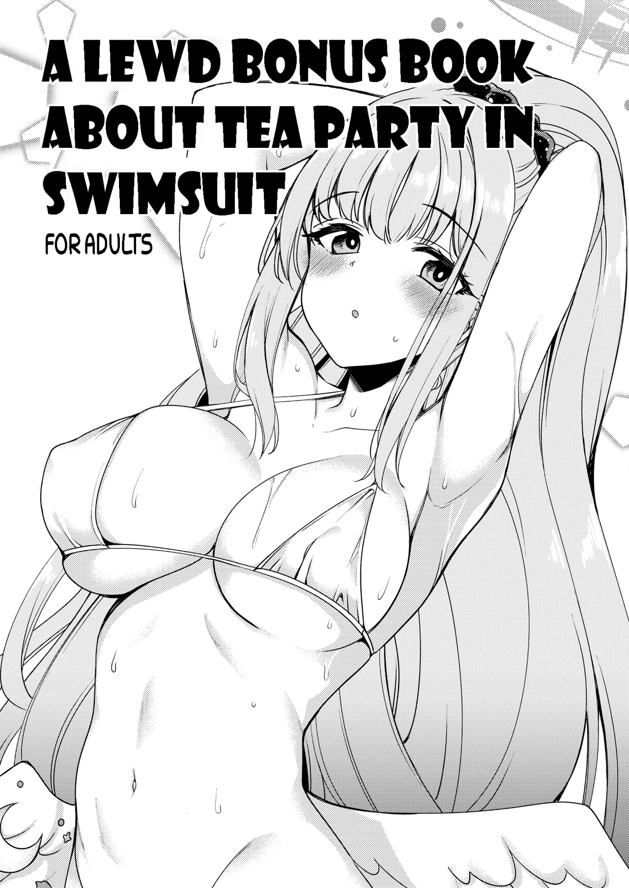 Tea Party (Mizugi) ni Sukebe Suru Omake Hon | A Lewd Bonus Book about Tea Party in Swimsuit