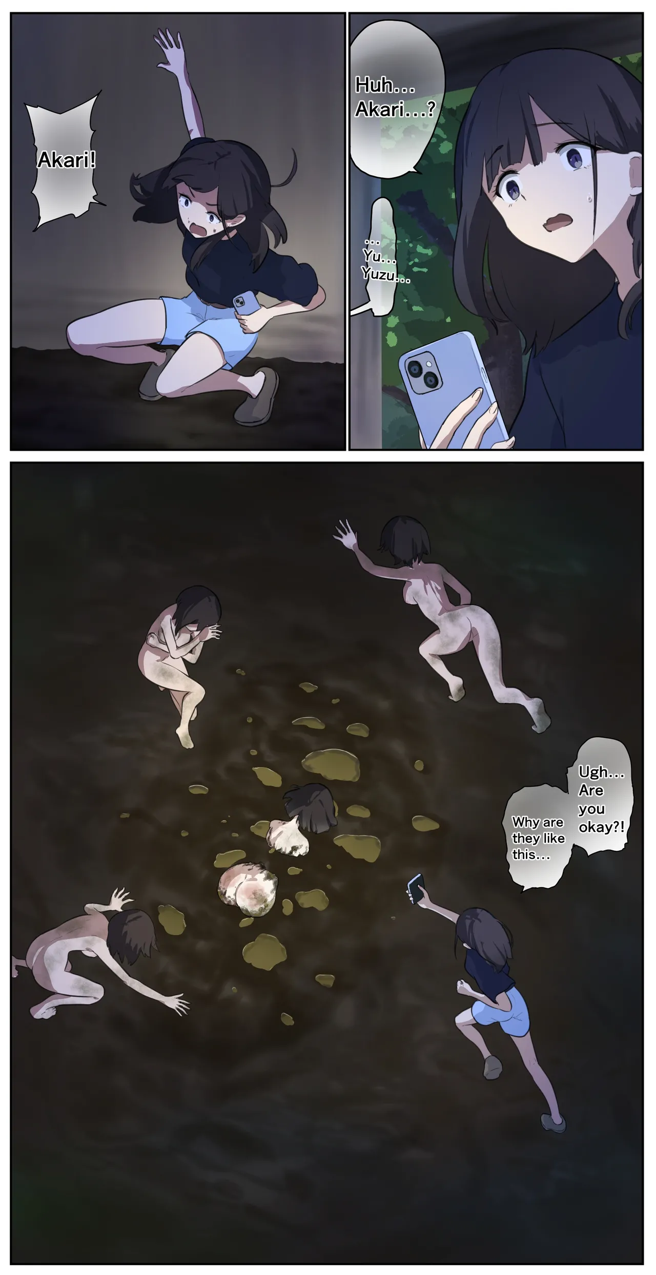 A girl left in a human barn by her friend《Part 2》