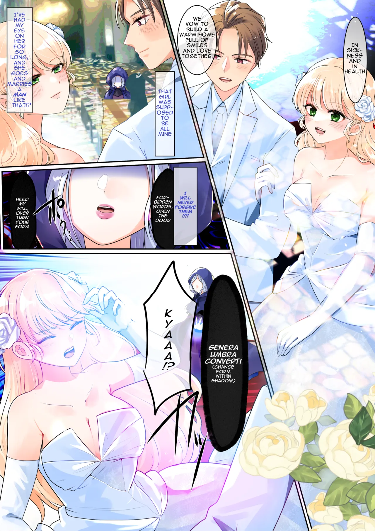 Wedding Day Change: The Jealous Witch's Curse