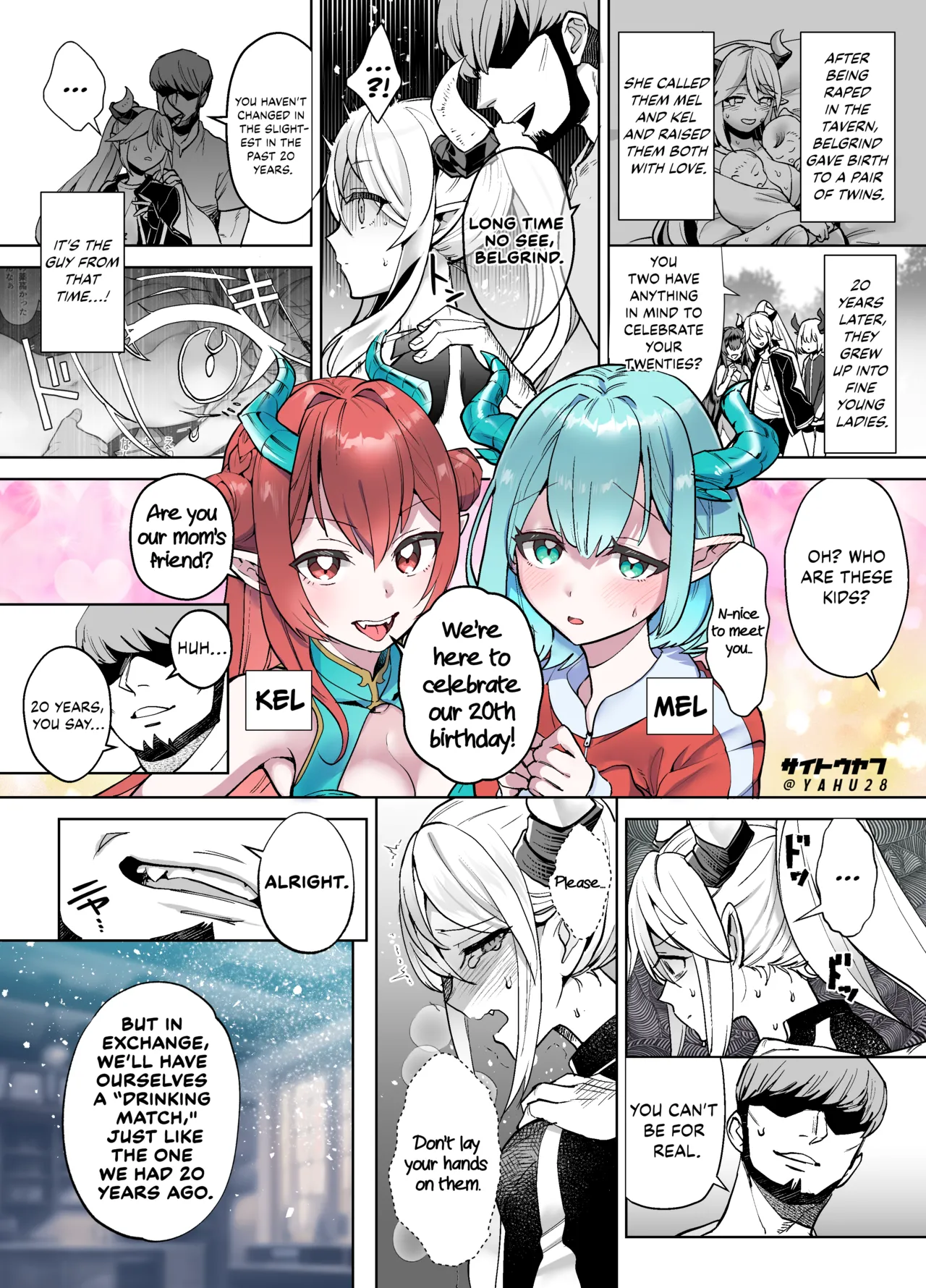 Sakaba De Futatabi Otokotachi Ni Hamerareru Onnatachi | The Girls Get a Pounding at the Tavern Again