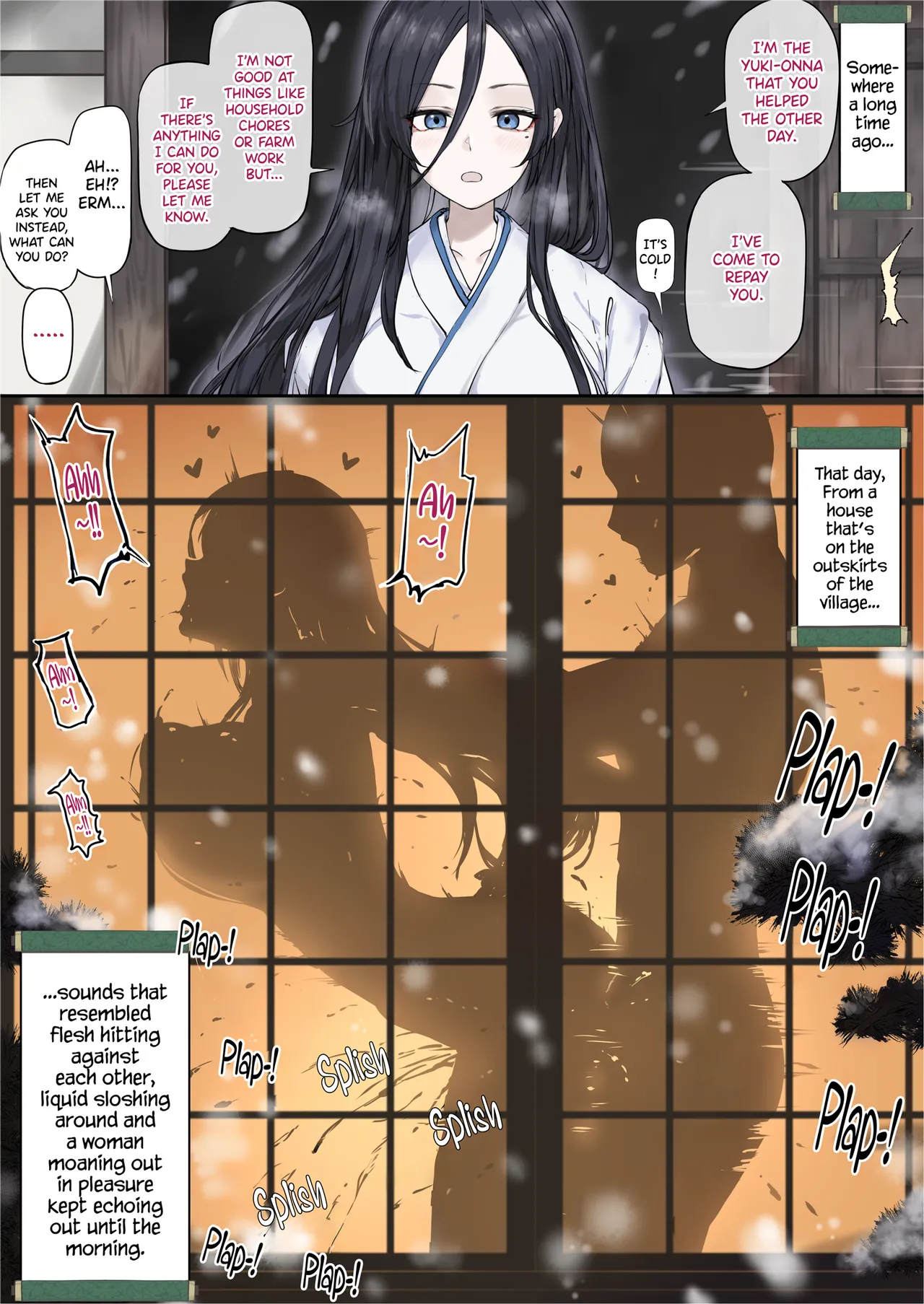 Yukionna no Ongaeshi? | Yukionna's Thank You