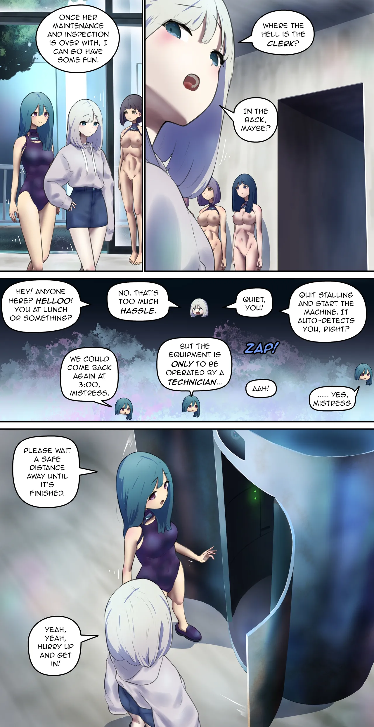A girl came for regular maintenance on her love doll 【Translated by kochakaden】