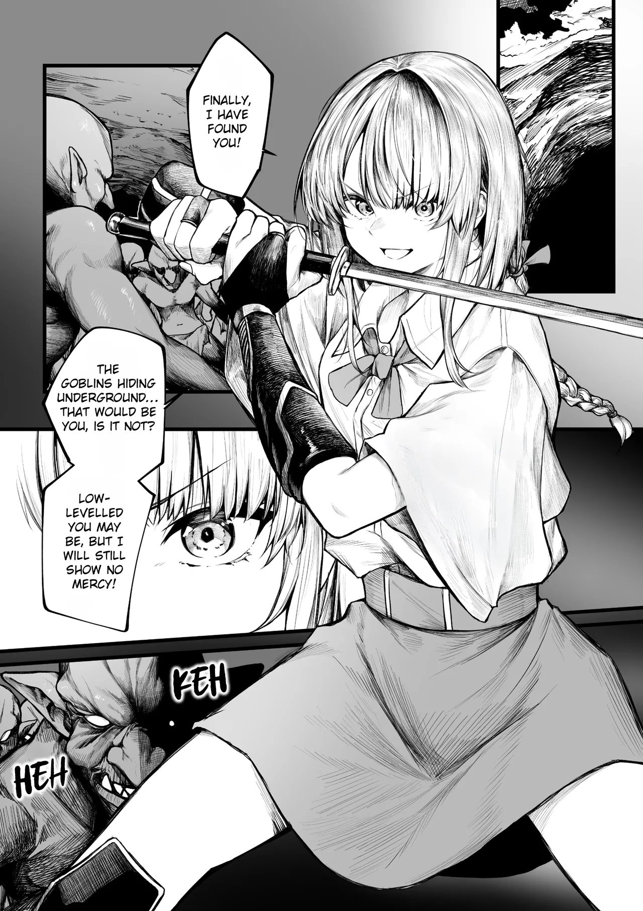 Muttsuri Boukensha wa Goblin nanka ni Makenai | The Gloomy Adventurer Won't Lose to Goblins
