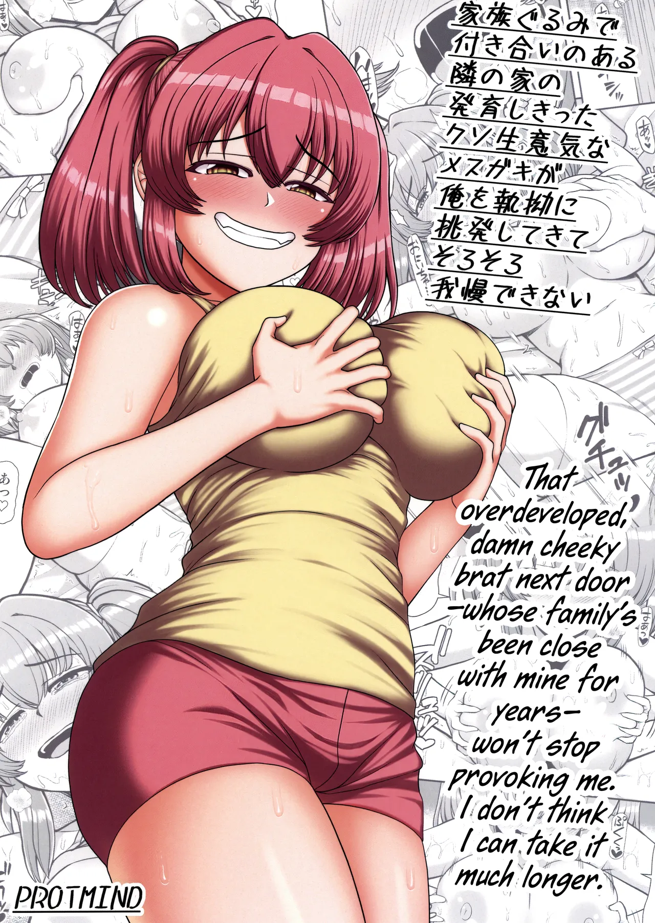 Kazokugurumi de Tsukiai no Aru Tonari no Ie no Hatsuiku shikitta Kuso Namaiki na Mesugaki ga Ore o Shitsuyou ni Chouhatsu shite kite Sorosoro Gaman Dekinai