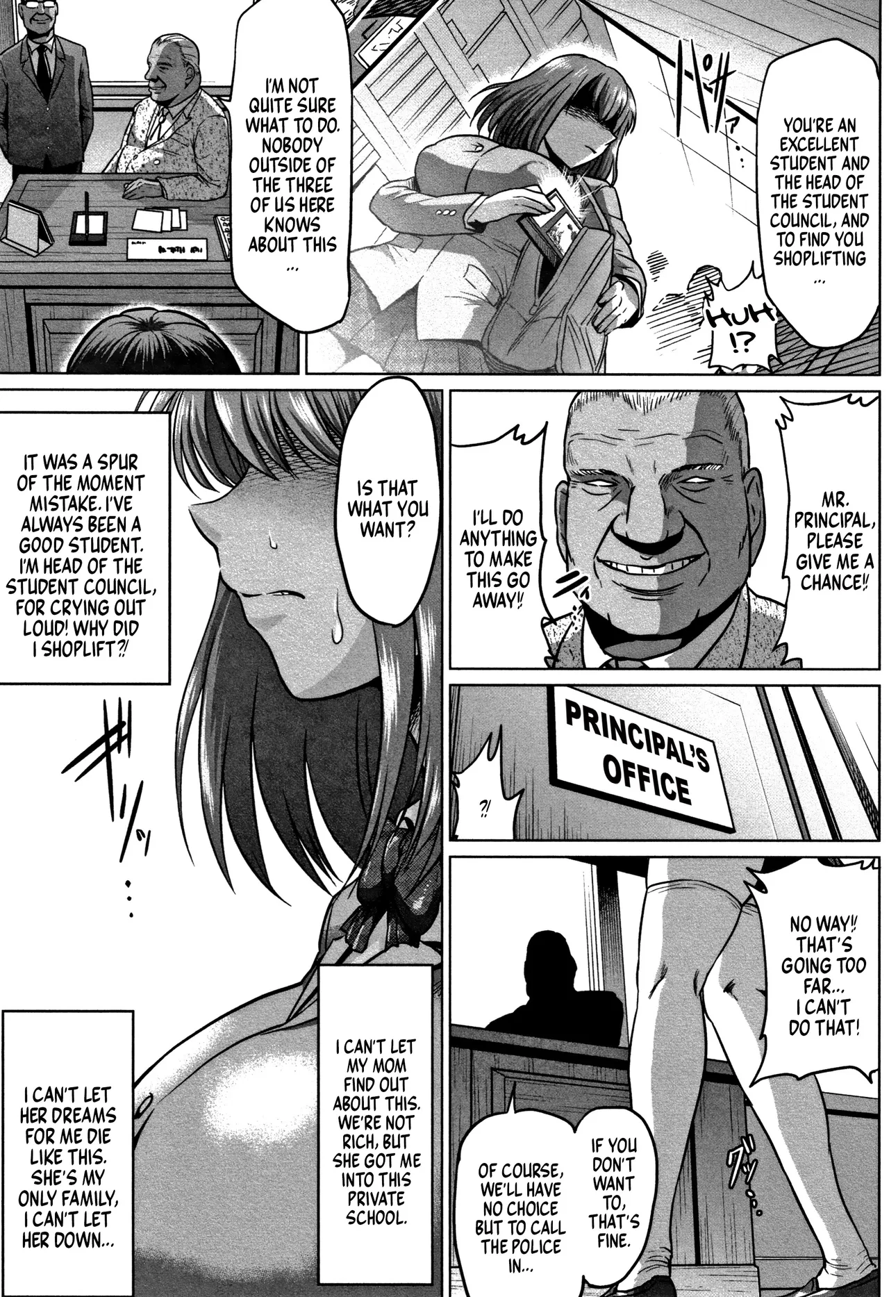 Seitokaichou, Ochiru | The Fall of the Student Council President (Ahekko Tengoku) [English] =TB=