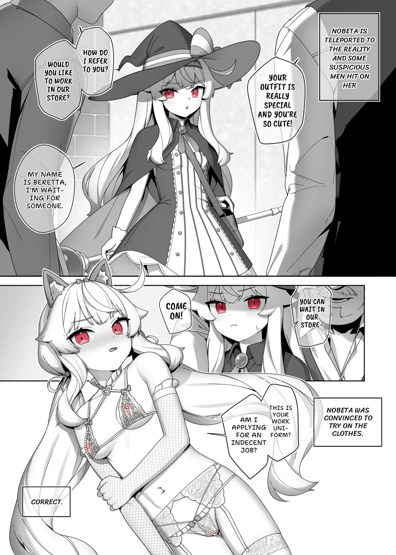Nobeta alternate world comic Vol.7 - VIP service