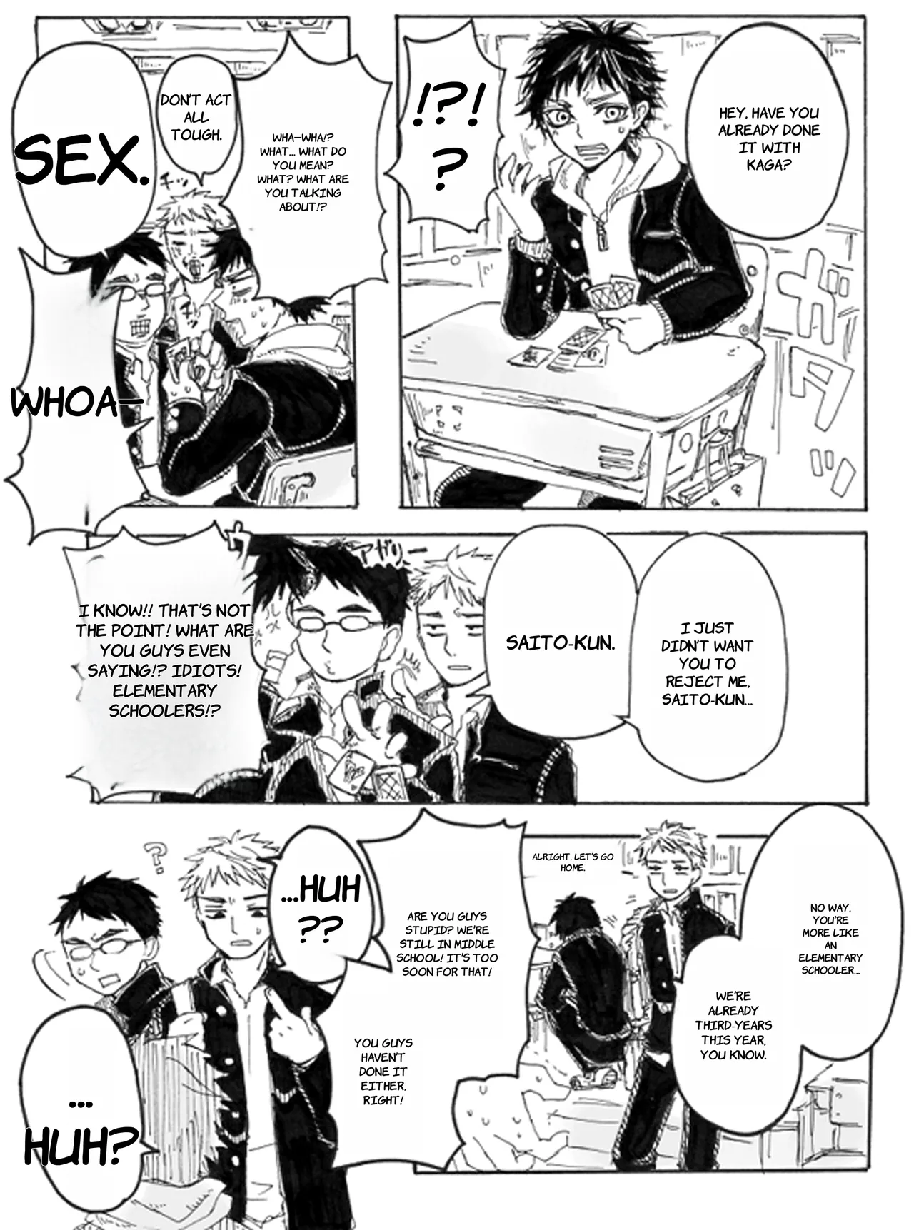 Note Man x Futanari - English