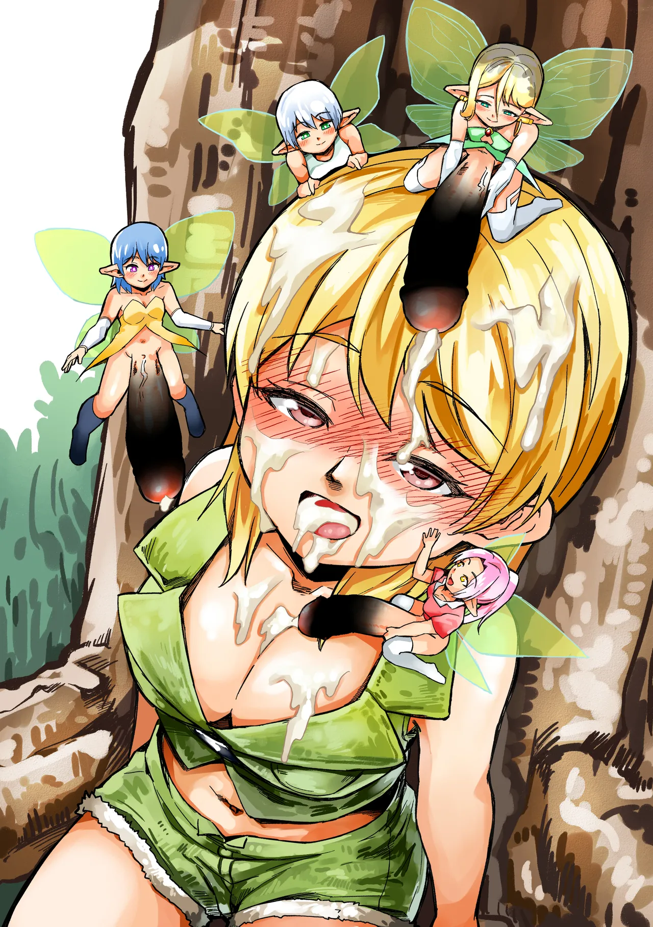 The Girl in the Futanari Fairy Forest