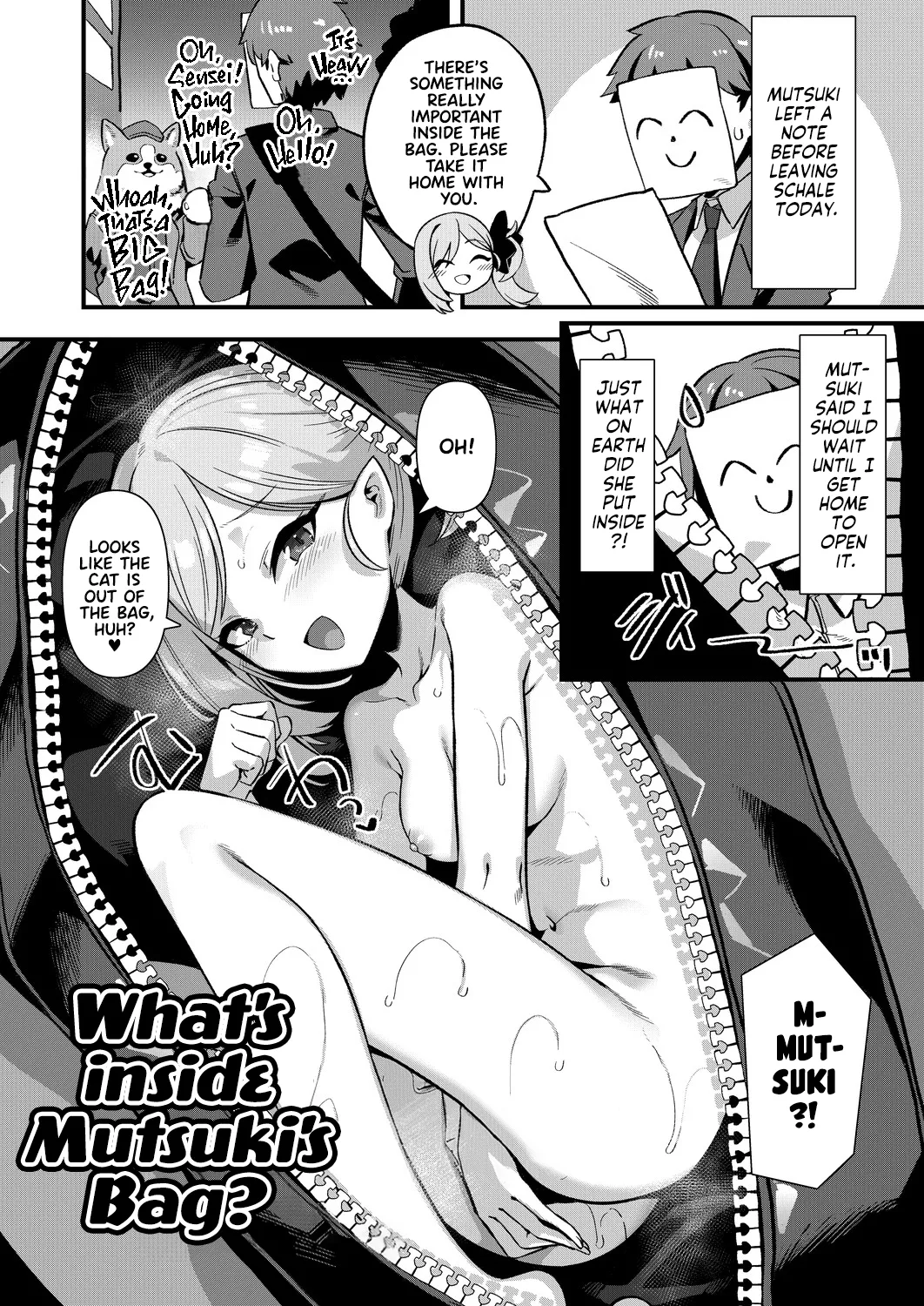 Mutsuki Manga (╹◡╹) | What's Inside Mutsuki's Bag?