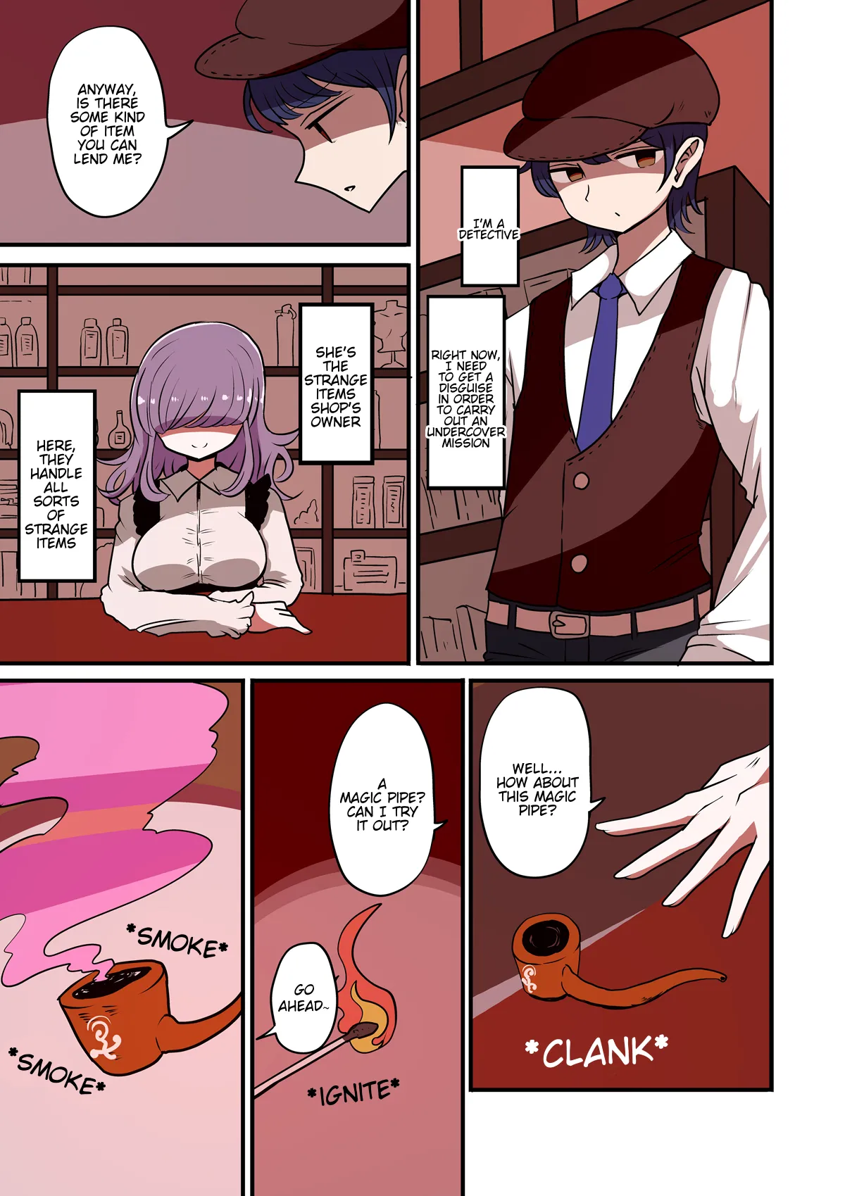 Detective disguise TS