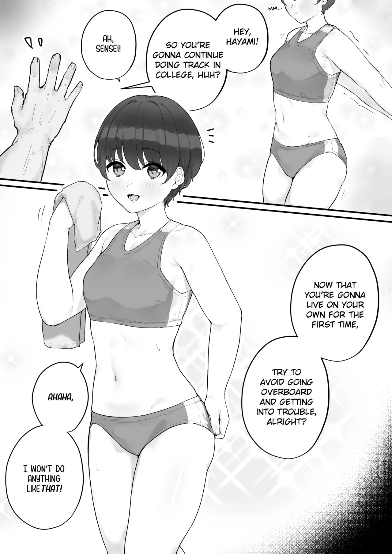 Track Team Girl