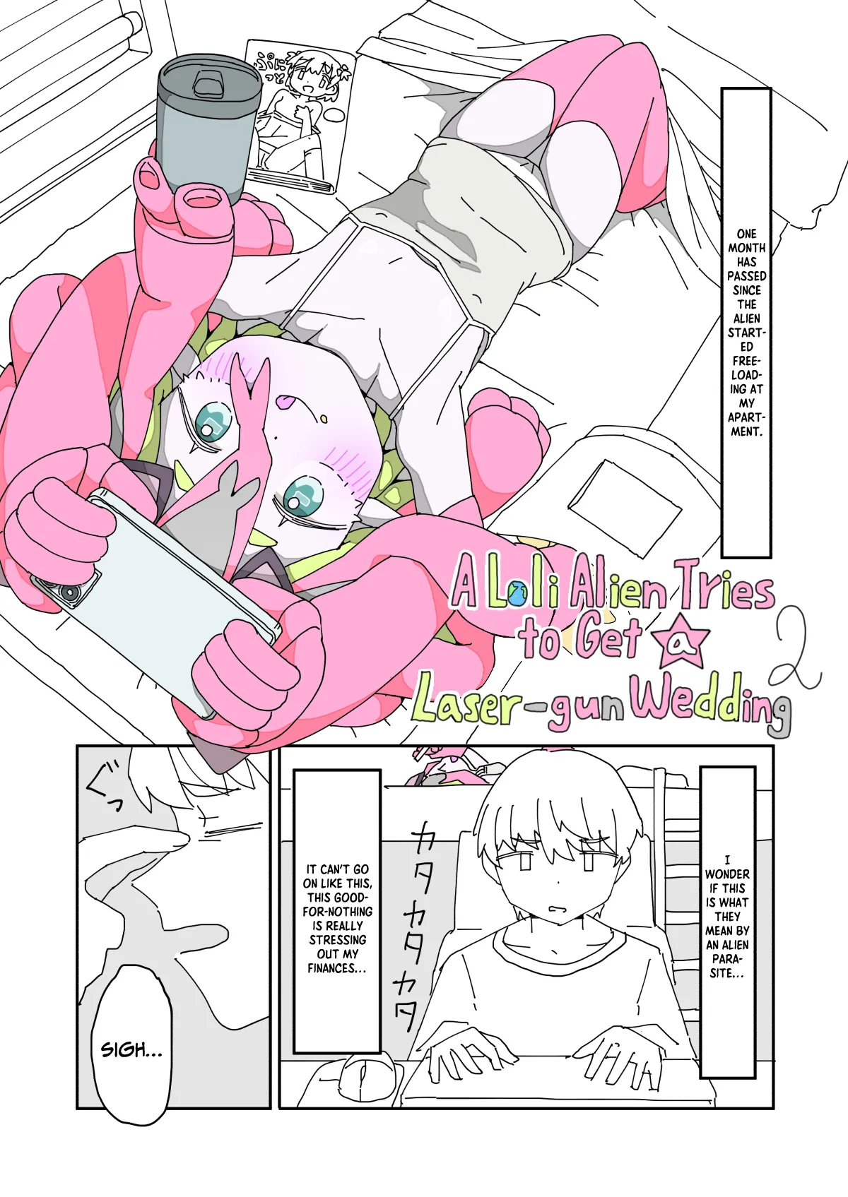 Kisei Jijitsu ni Goyoujin 2 | A Loli Alien Tries to Get a Laser-Gun Wedding 2