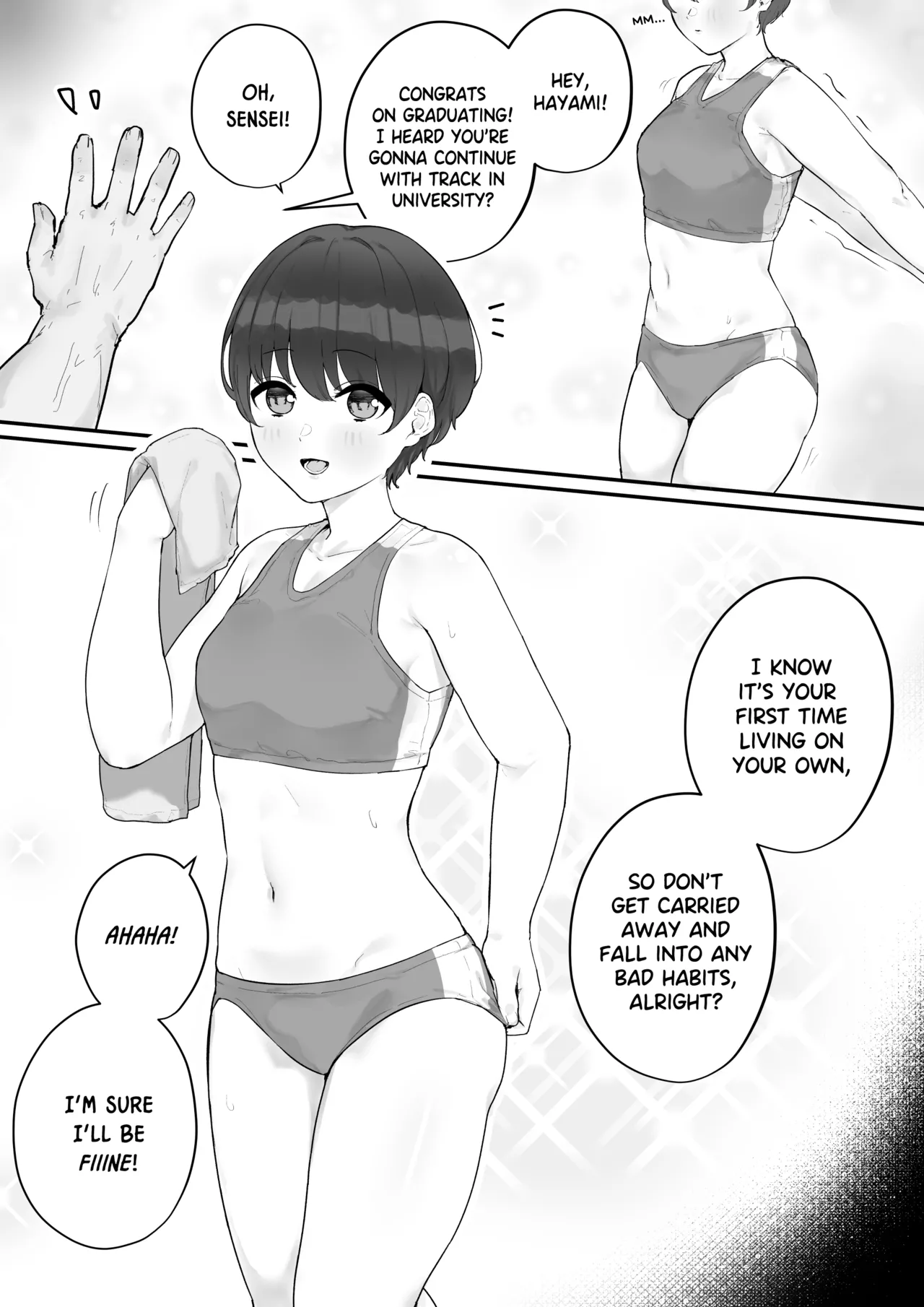 Track Team Girl