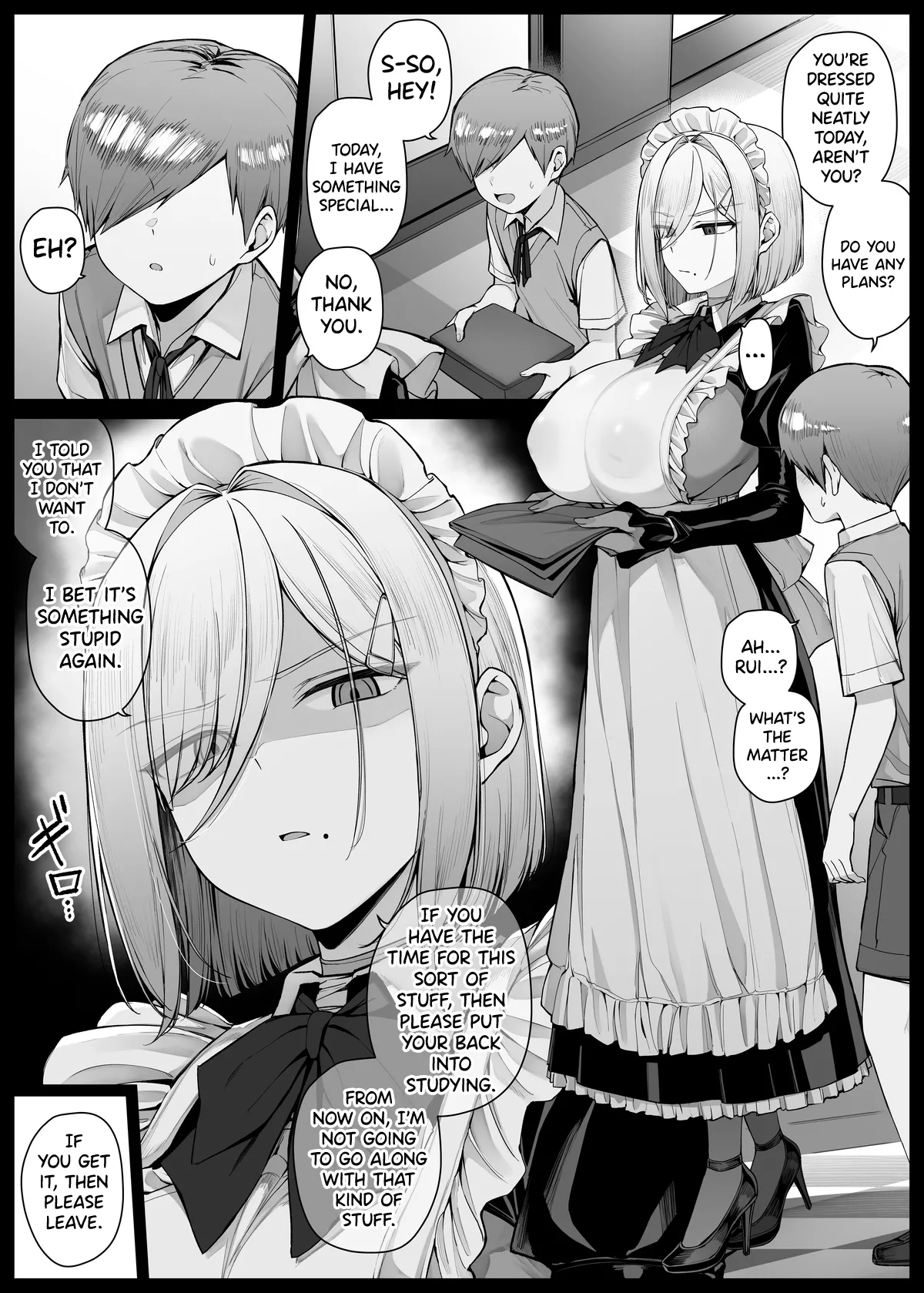 Bouchama ni Sakaratte, Shitsukerareru Koto ni natta Maid-san