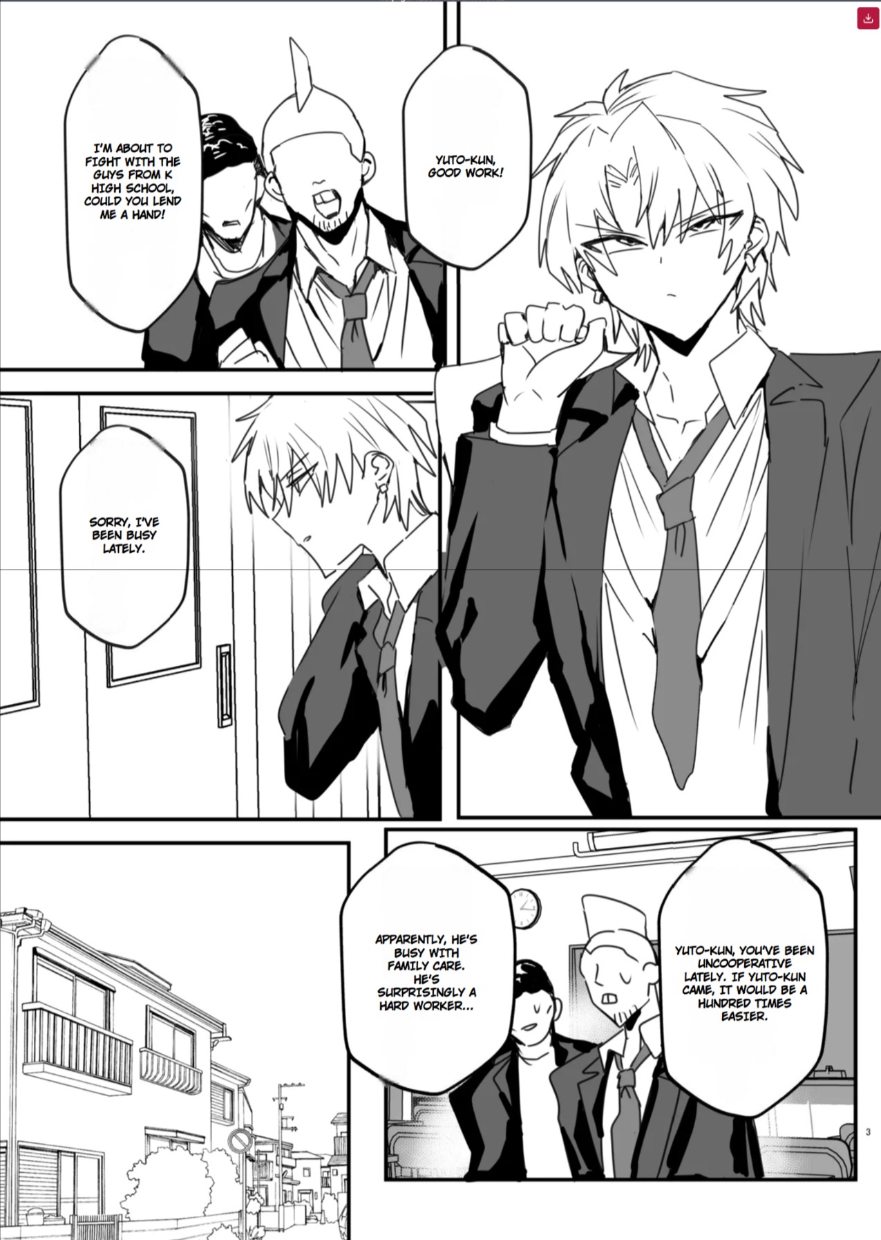 Yankee Danshi, Otouto no Haha ni Naru. Soshite Yome Ochi!? | Yankee boy becomes mother of younger brother. And then she falls in love!